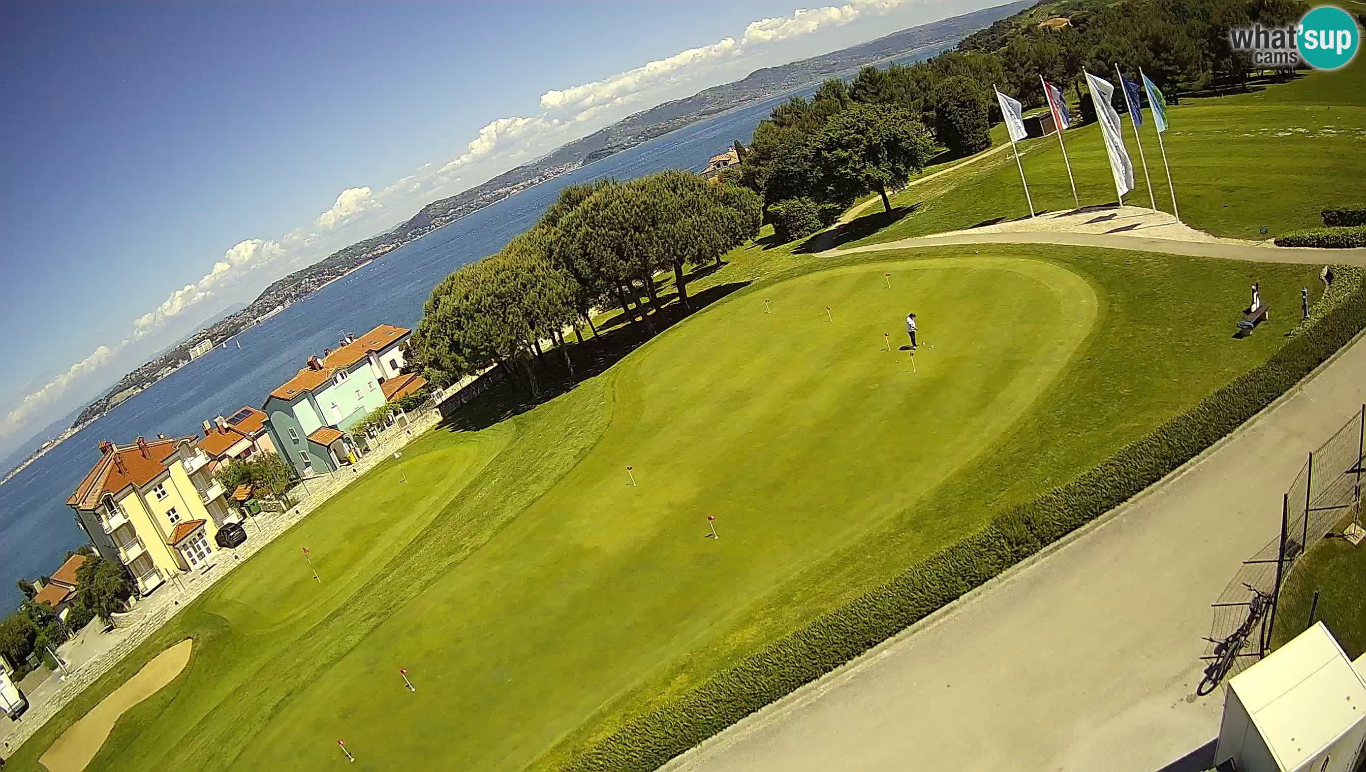 Golf Adriatic Live webcam Savudrija – Rezidencija Skiper – Istria – Croazia
