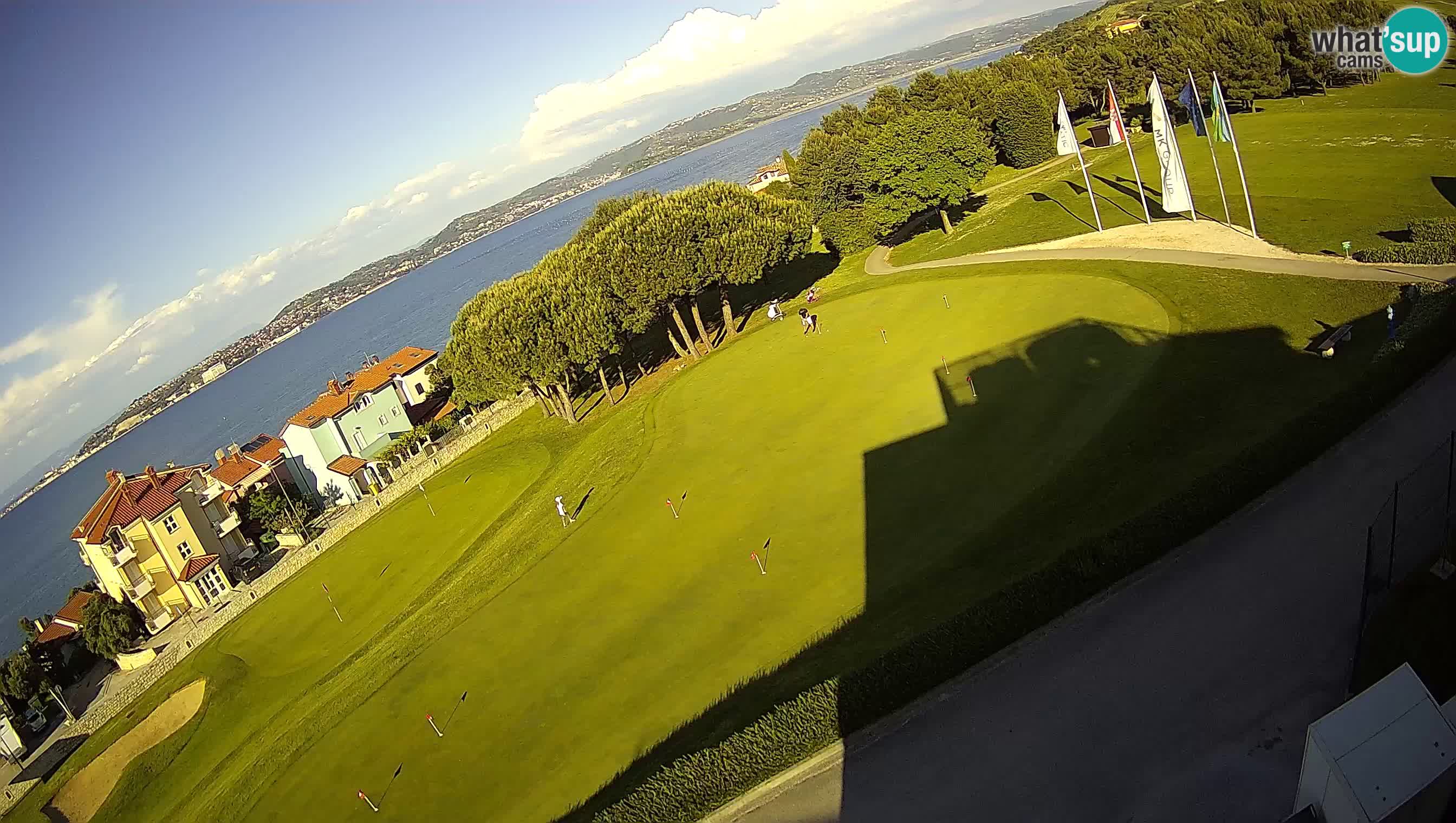 Golf Adriatique Webcam en direct Savudrija – Rezidencija Skiper – Istrie – Croatie