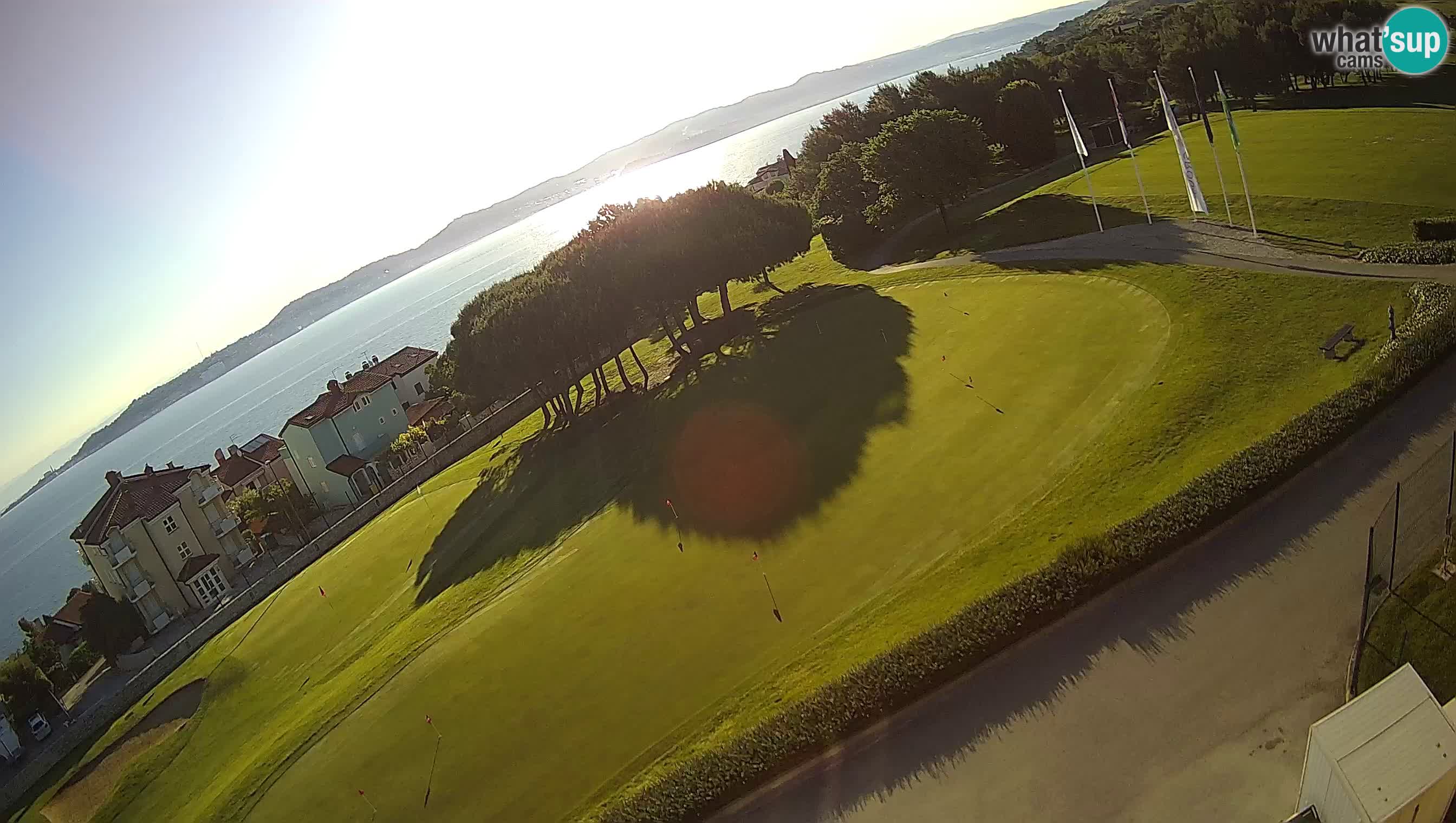 Golf Adriatic Spletna kamera v živo Savudrija – Rezidencija Skiper – Istra – Hrvaška