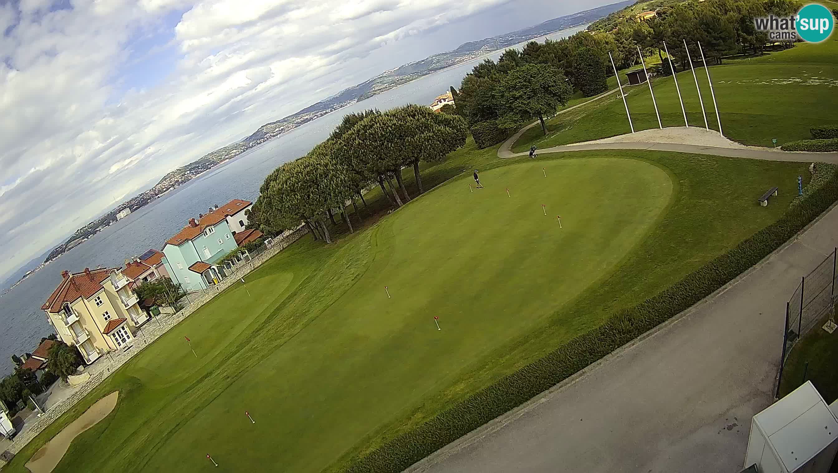 Golf Adriatic Spletna kamera v živo Savudrija – Rezidencija Skiper – Istra – Hrvaška