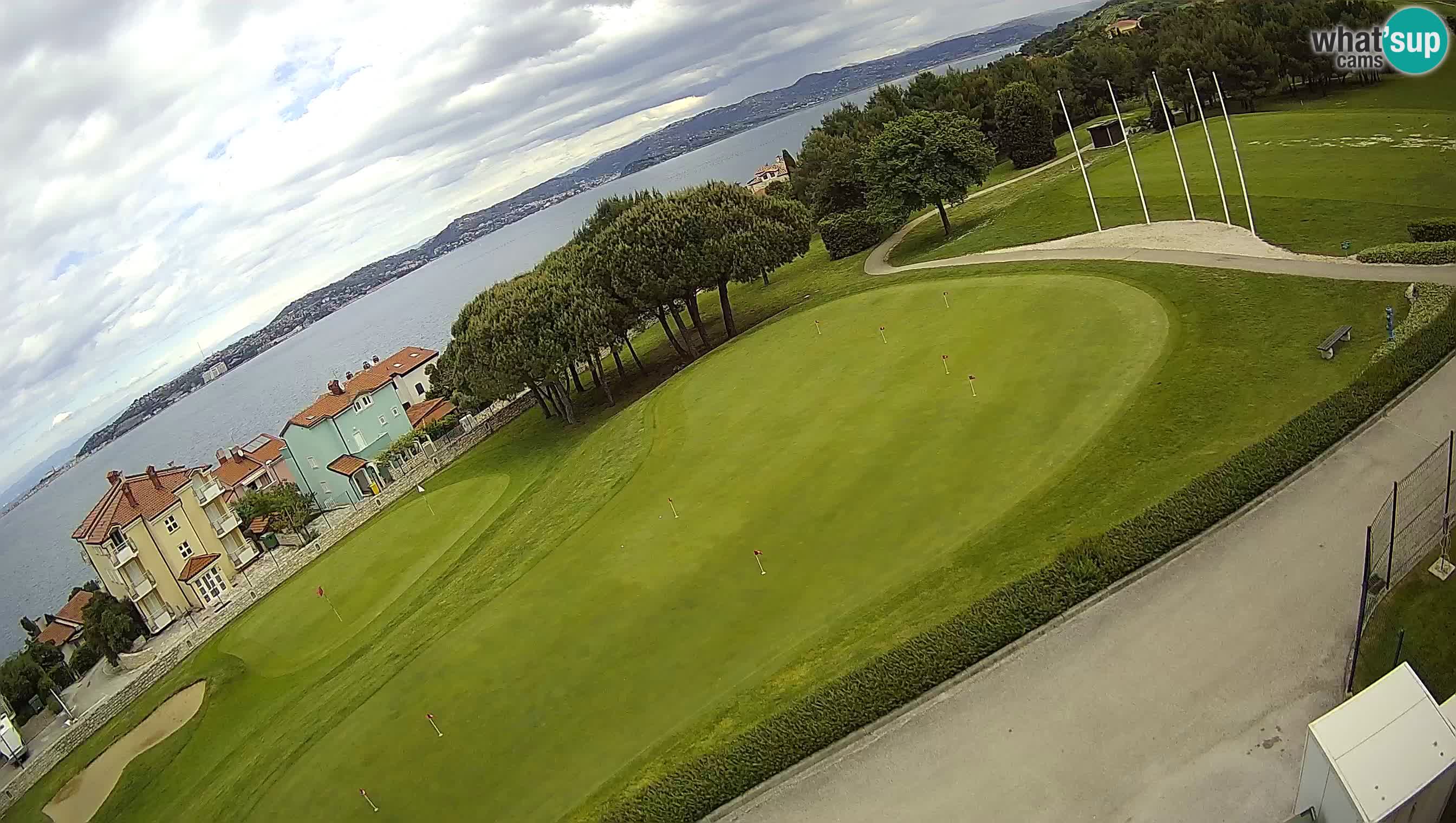 Golf Adriatique Webcam en direct Savudrija – Rezidencija Skiper – Istrie – Croatie