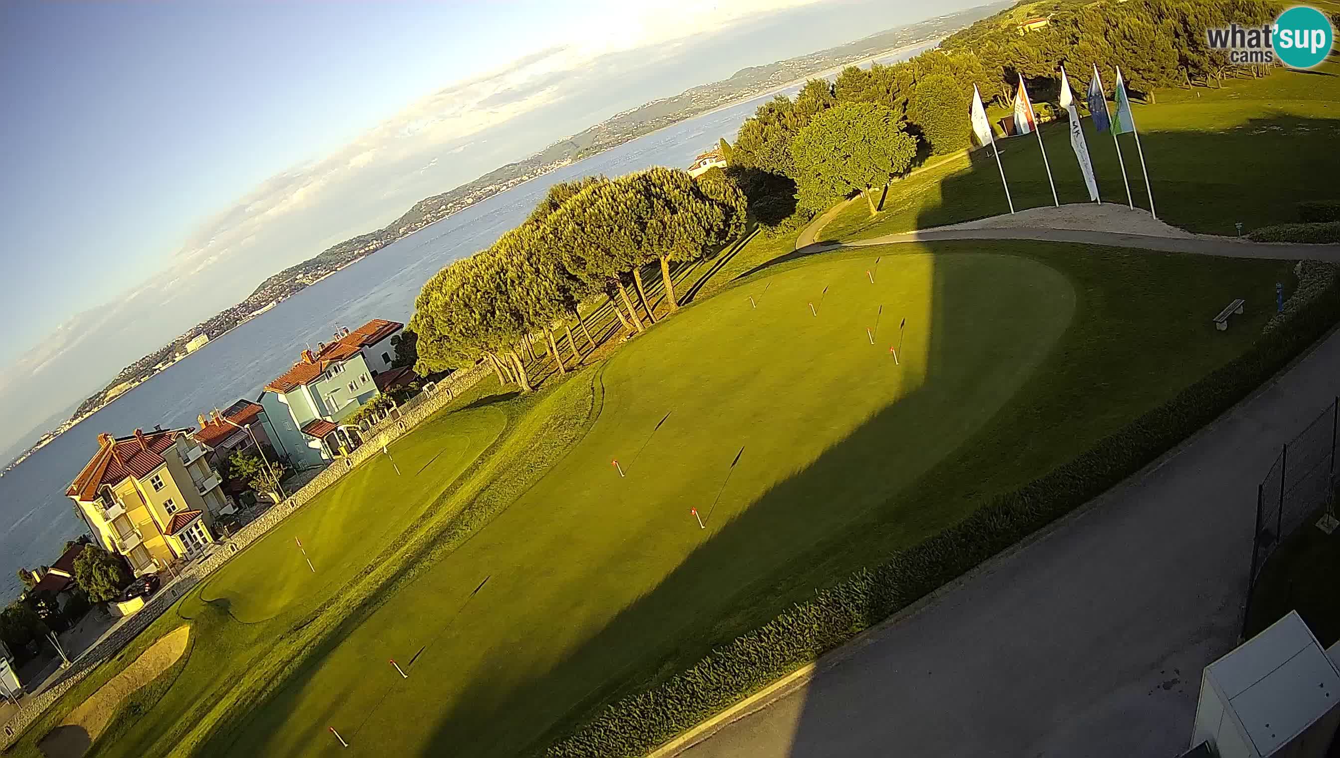 Golf Adriatic Spletna kamera v živo Savudrija – Rezidencija Skiper – Istra – Hrvaška