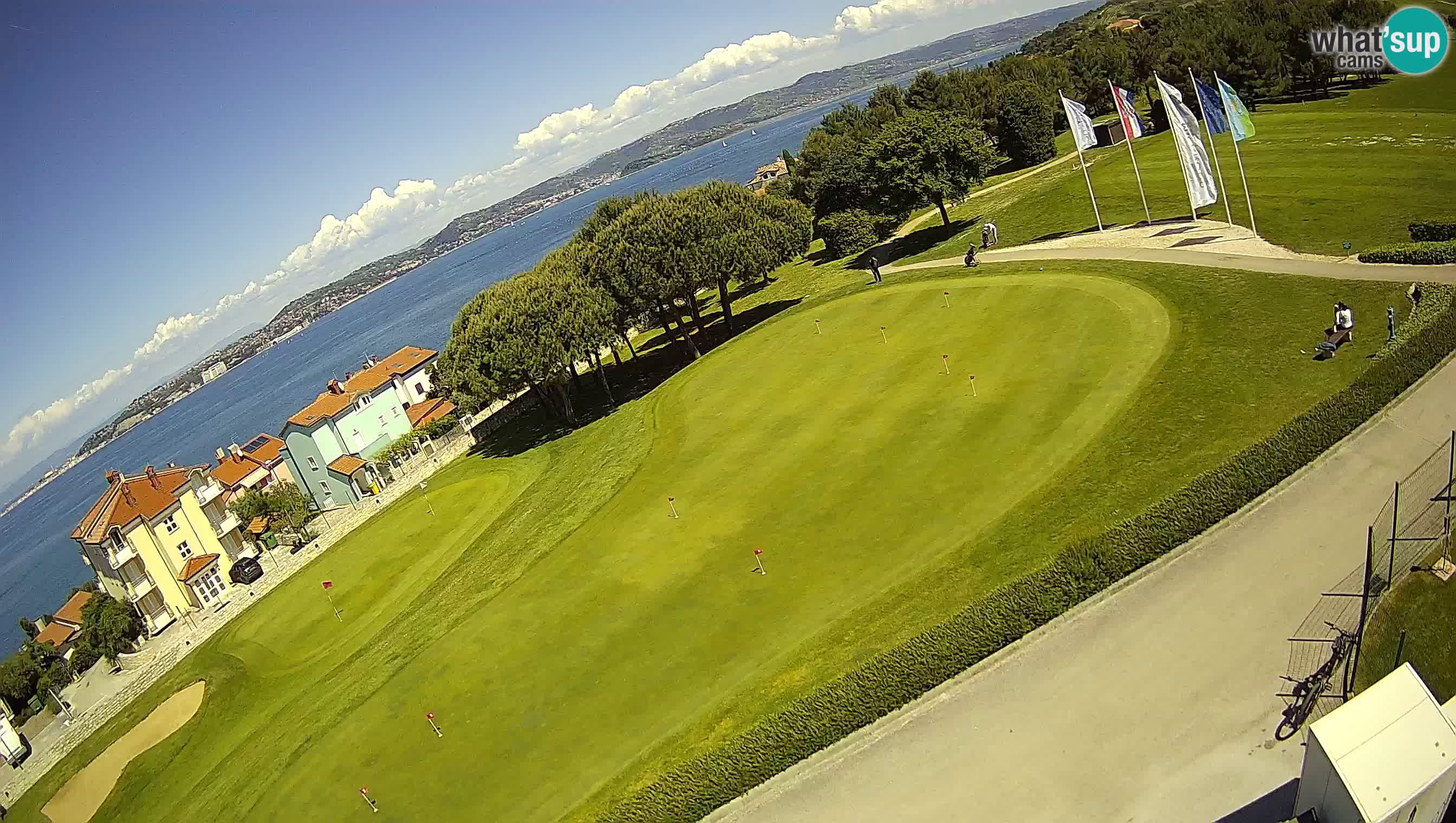 Golf Adriatic Live webcam Savudrija – Rezidencija Skiper – Istria – Croatia