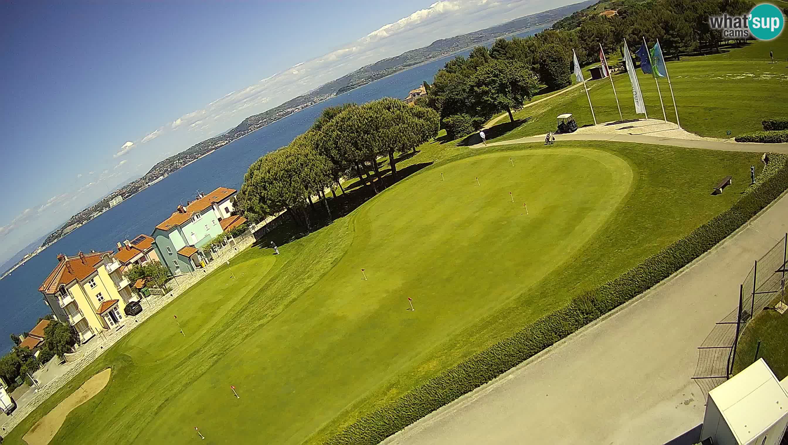 Golf Adriatic Live webcam Savudrija – Rezidencija Skiper – Istria – Croatia
