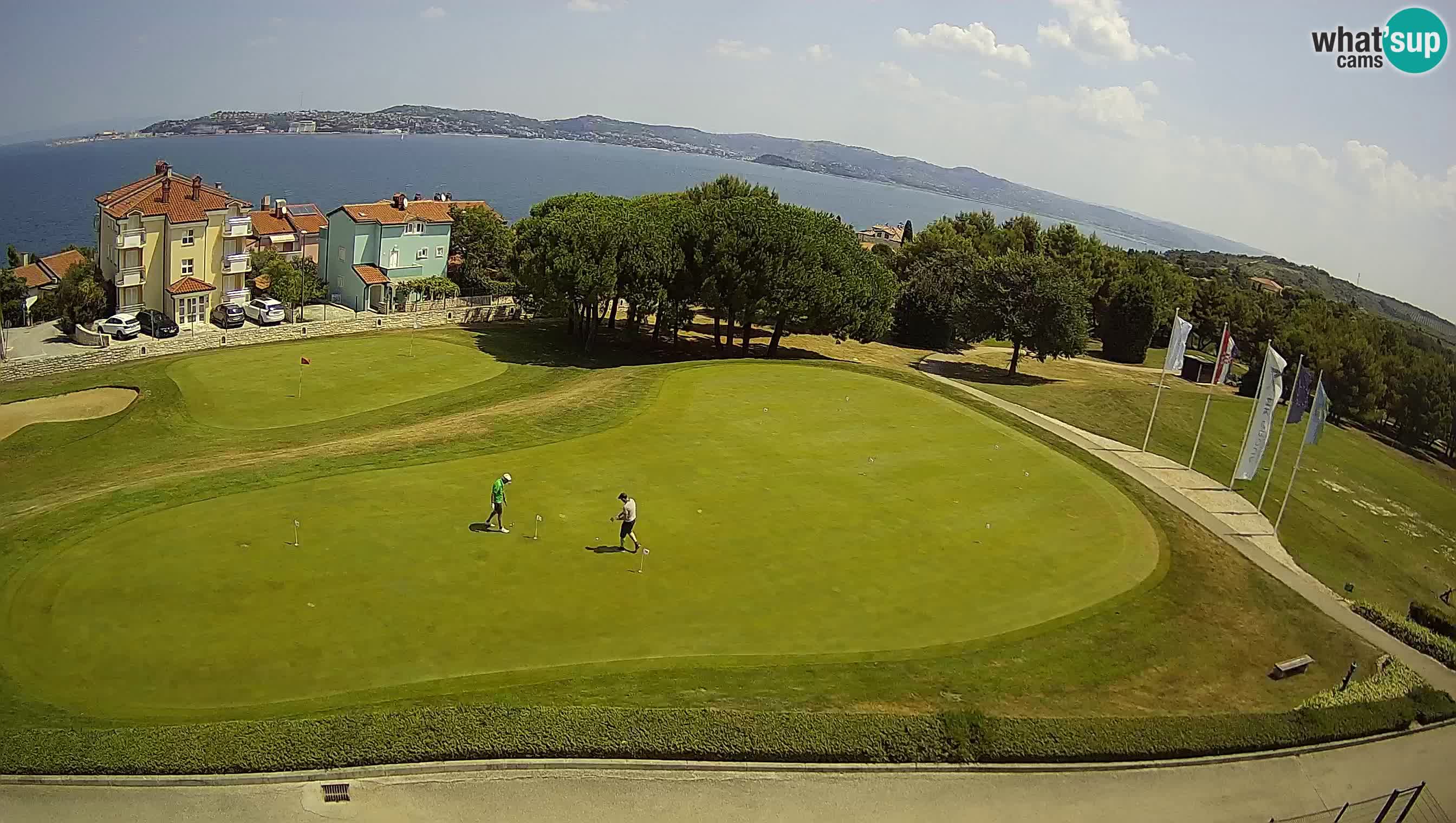 Golf Adriatique Webcam en direct Savudrija – Rezidencija Skiper – Istrie – Croatie