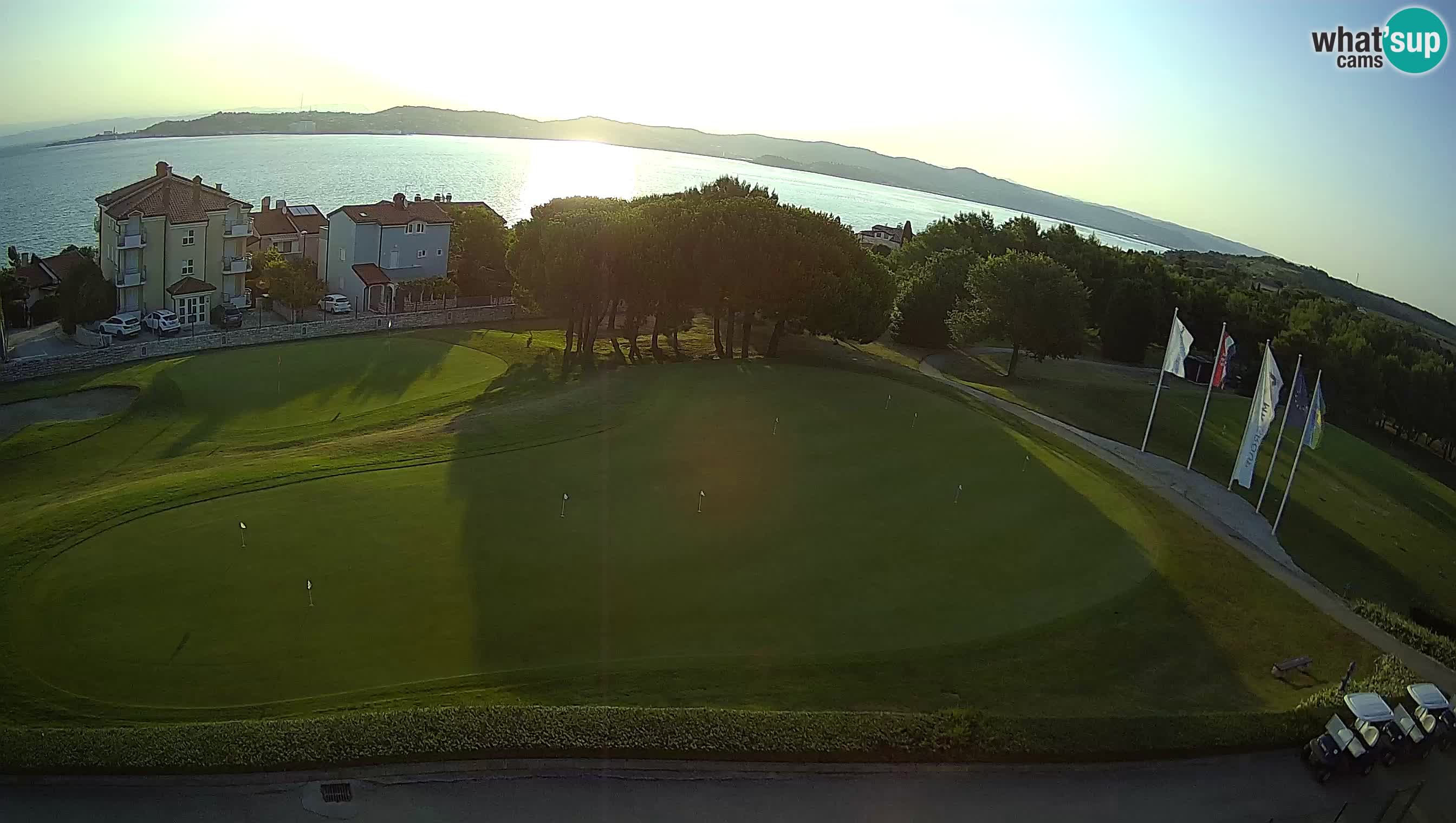 Golf Adriatic Live webcam Savudrija – Rezidencija Skiper – Istria – Croatia