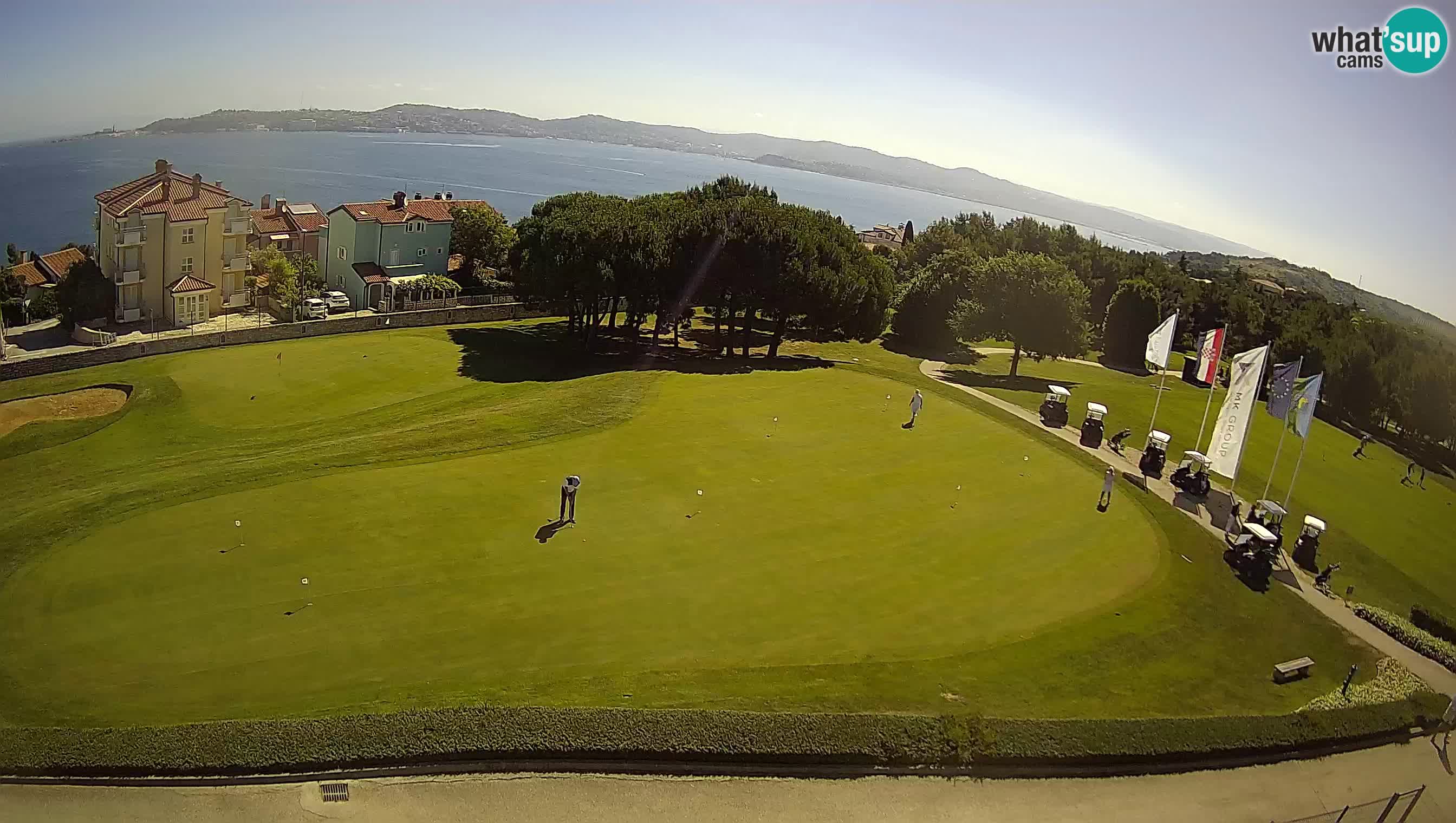 Golf Adriatic Spletna kamera v živo Savudrija – Rezidencija Skiper – Istra – Hrvaška