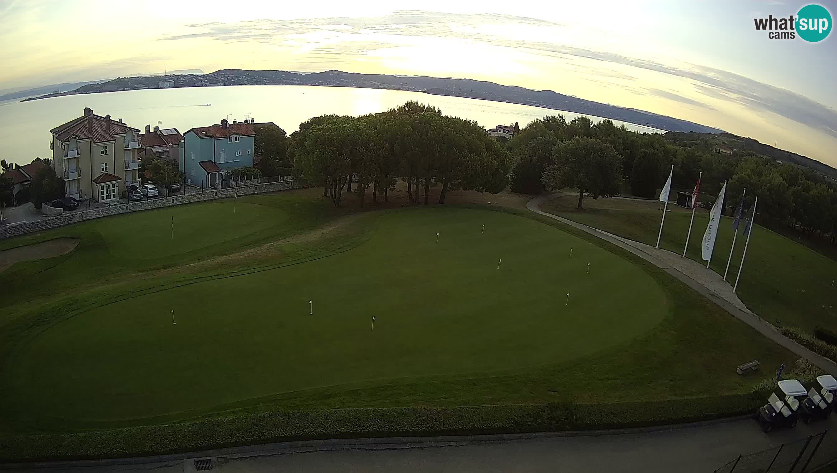 Golf Adriatic Cámara web en vivo Savudrija – Rezidencija Skiper – Istria – Croacia