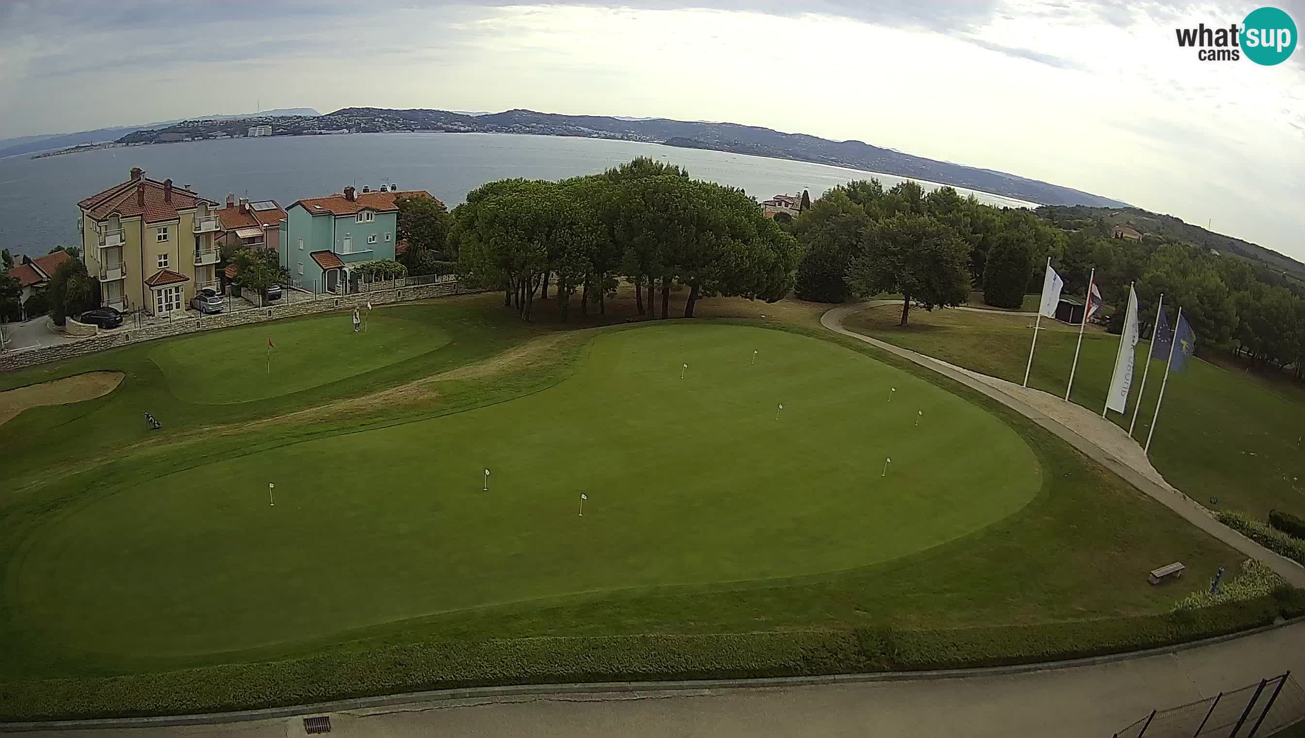 Golf Adriatic Cámara web en vivo Savudrija – Rezidencija Skiper – Istria – Croacia