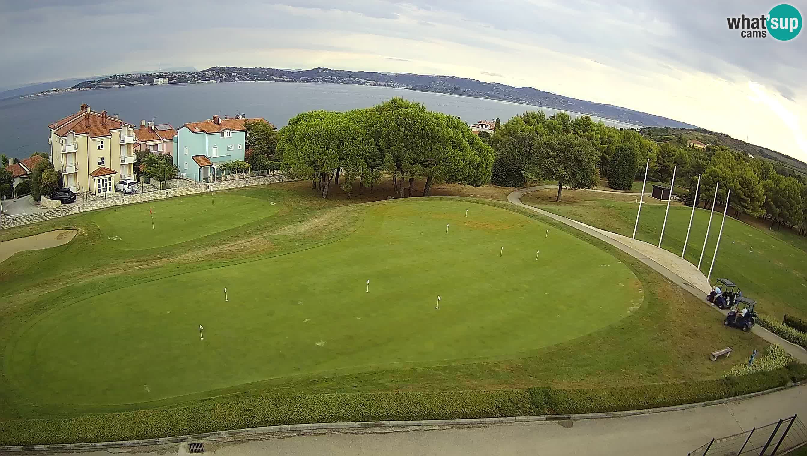 Golf Adriatic Live webcam Savudrija – Rezidencija Skiper – Istria – Croatia