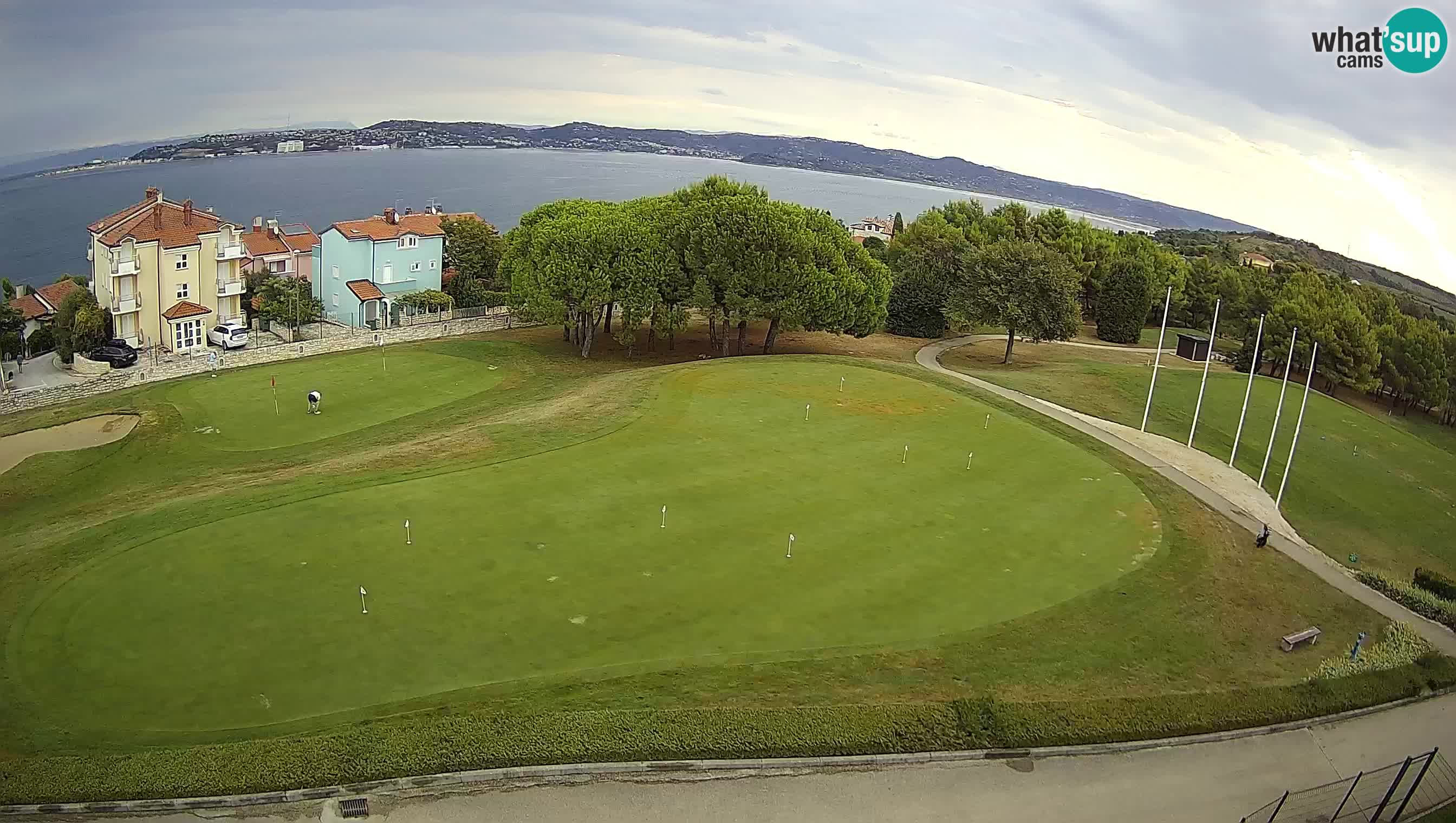 Golf Adriatic Live webcam Savudrija – Rezidencija Skiper – Istria – Croazia