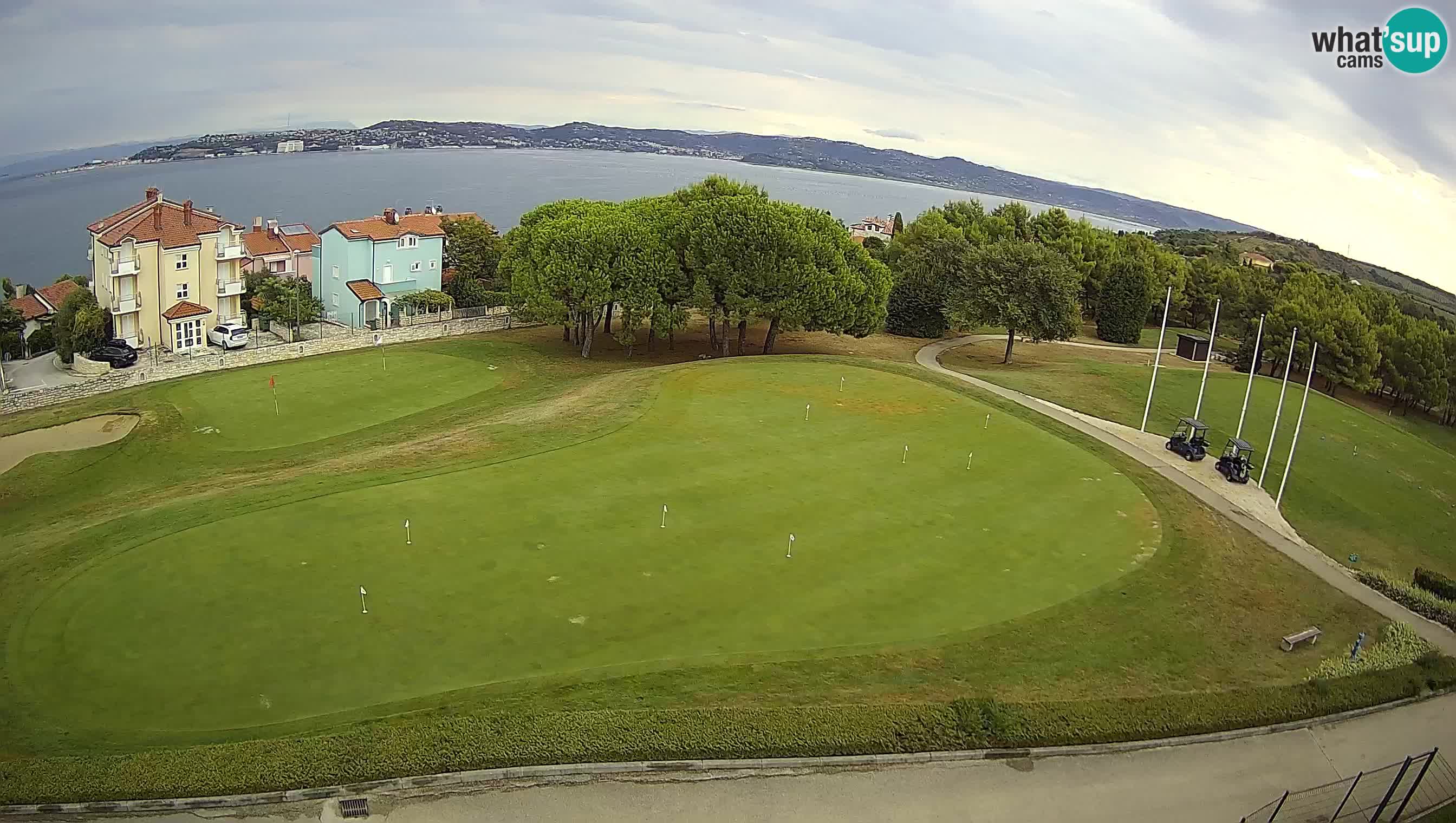 Golf Adriatic Live webcam Savudrija – Rezidencija Skiper – Istria – Croatia