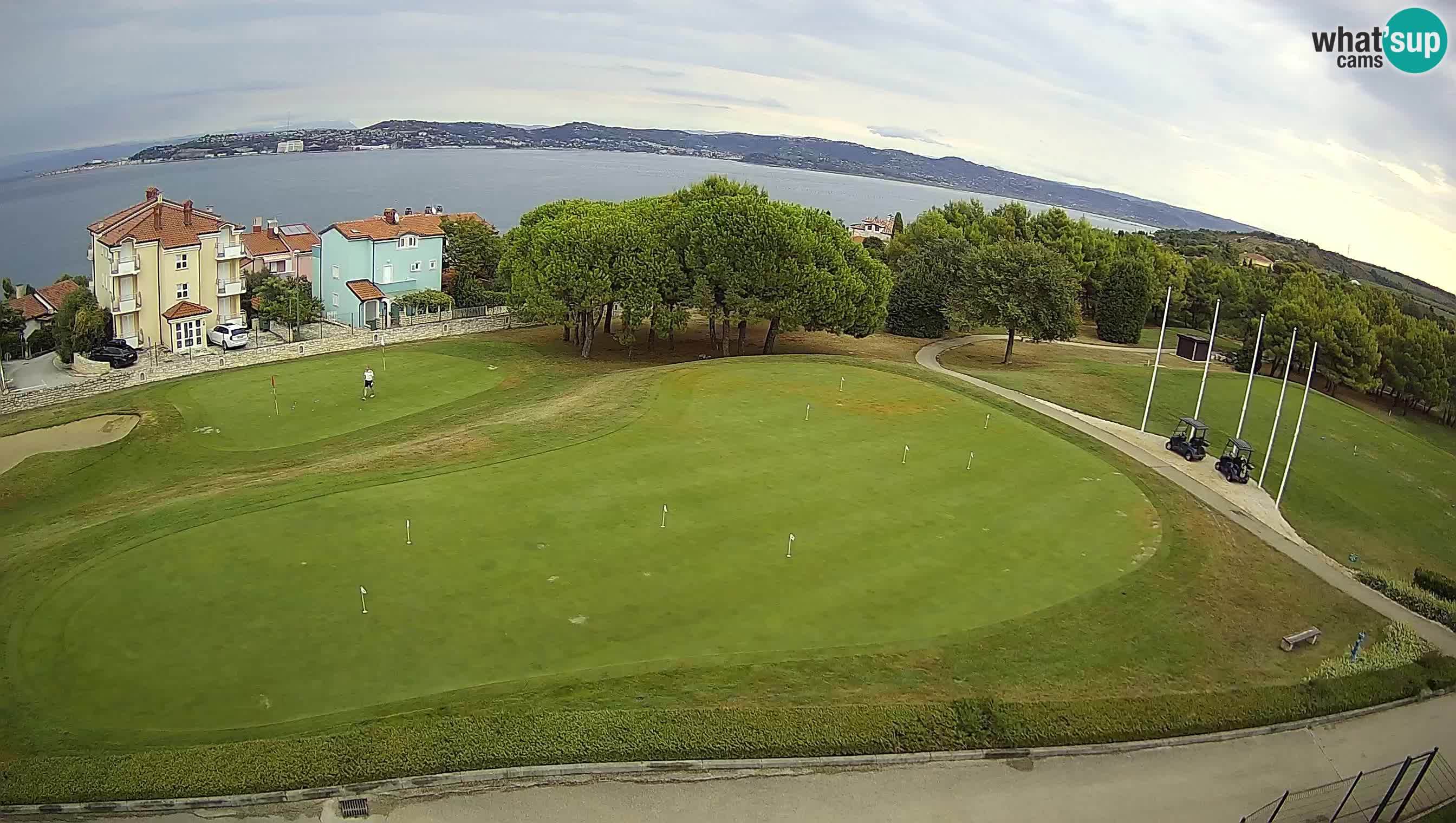 Golf Adriatic Live webcam Savudrija – Rezidencija Skiper – Istria – Croazia