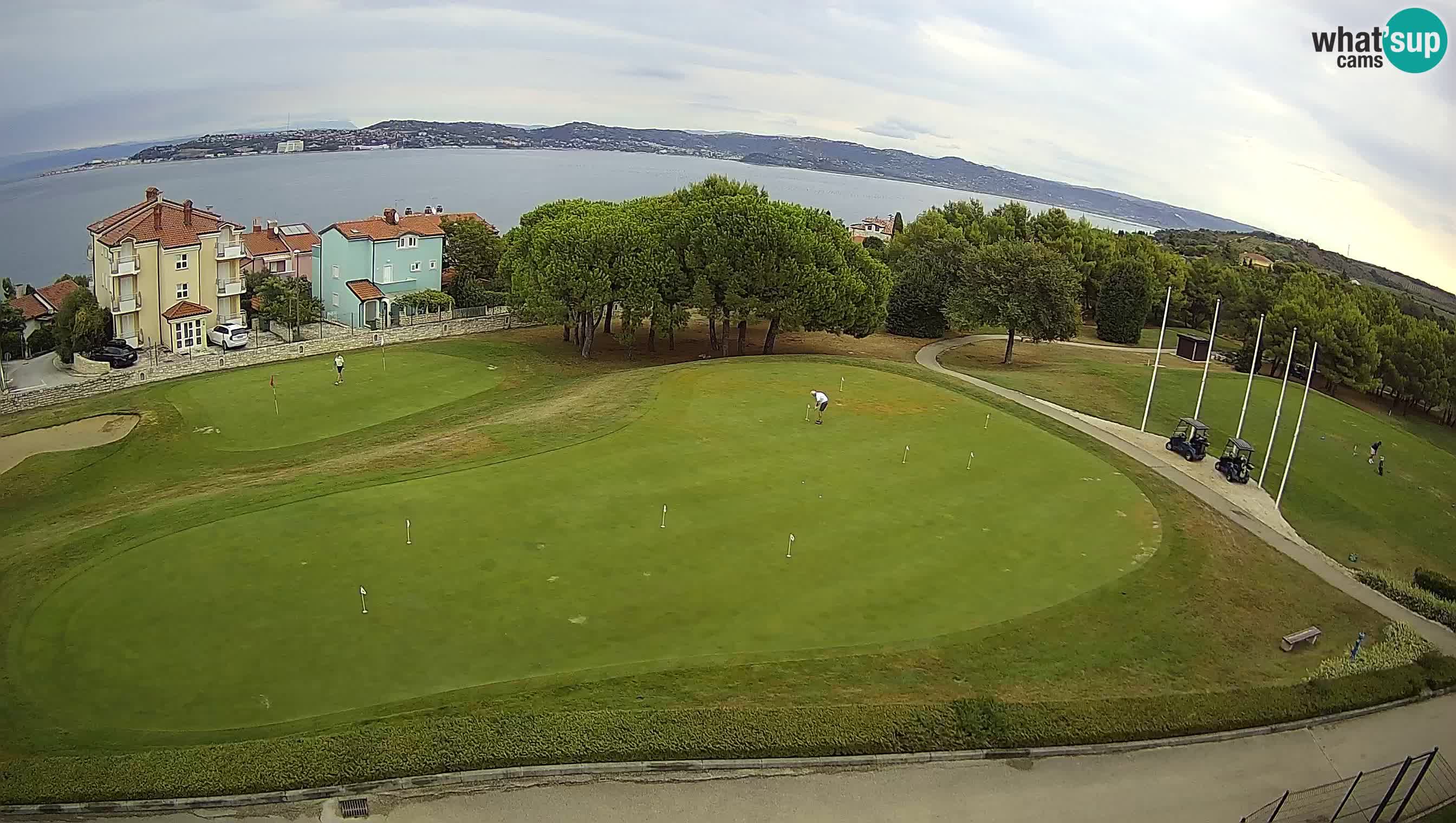 Golf Adriatic Live webcam Savudrija – Rezidencija Skiper – Istria – Croazia