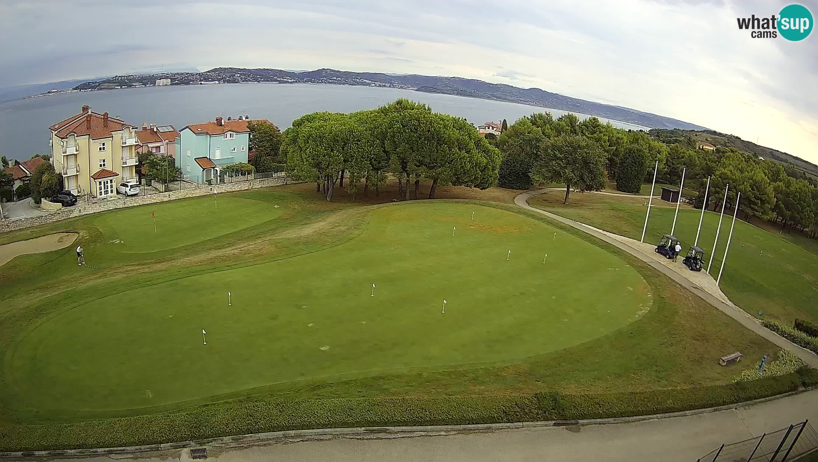 Golf Adriatic Live webcam Savudrija – Rezidencija Skiper – Istria – Croazia