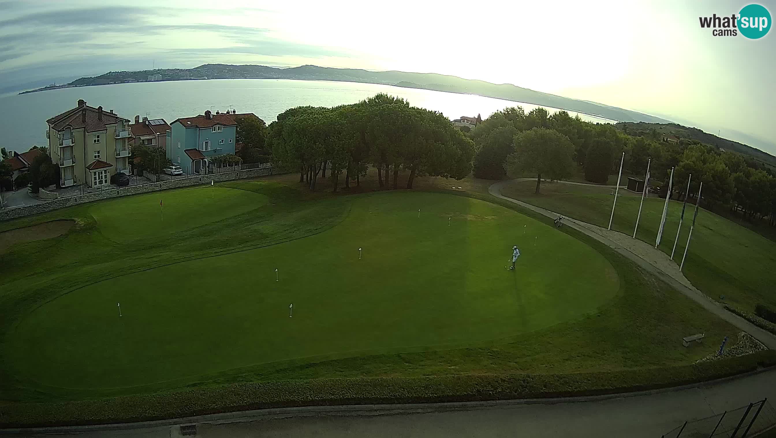 Golf Adriatic Live webcam Savudrija – Rezidencija Skiper – Istria – Croazia