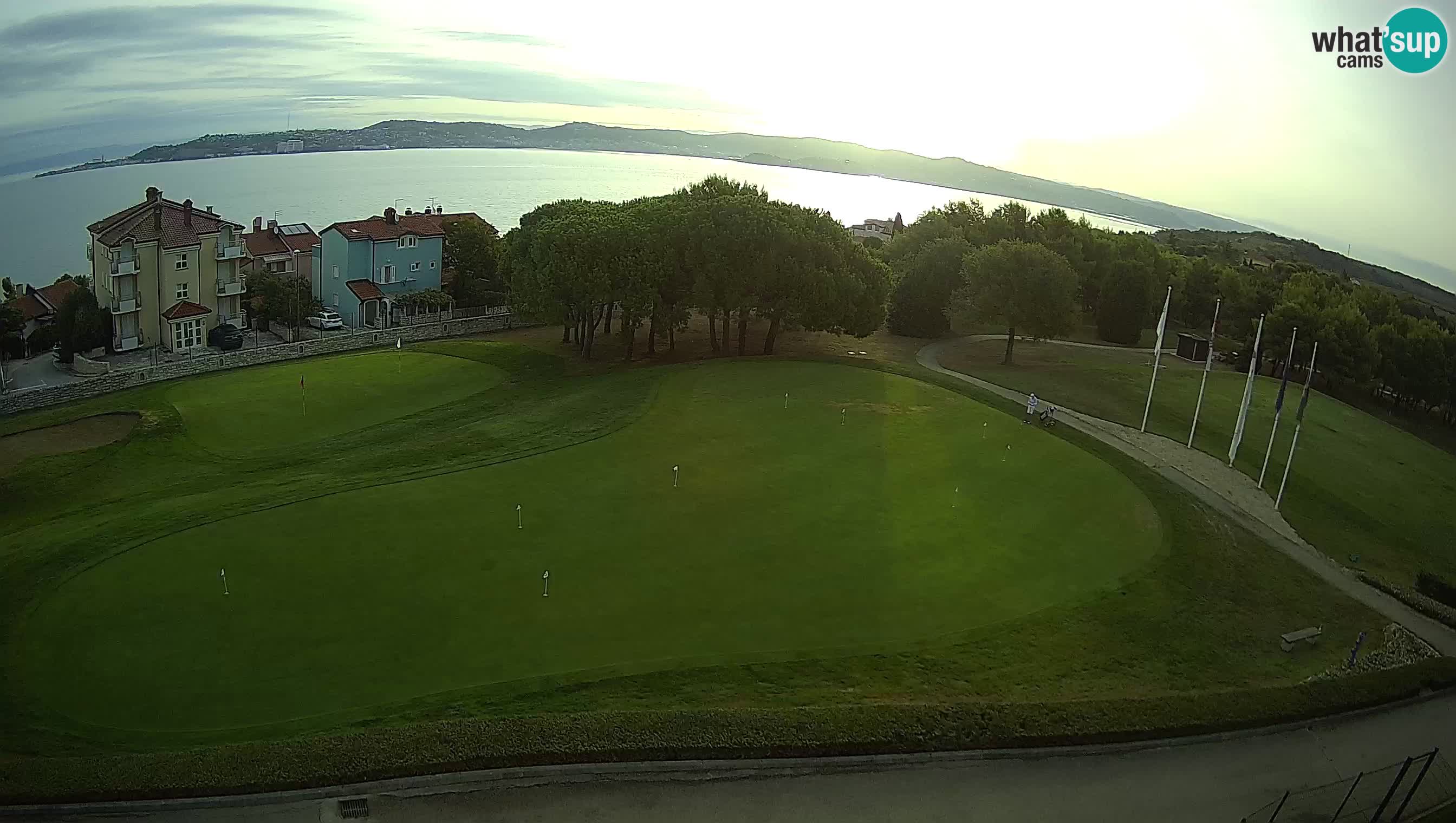 Golf Adriatic Cámara web en vivo Savudrija – Rezidencija Skiper – Istria – Croacia