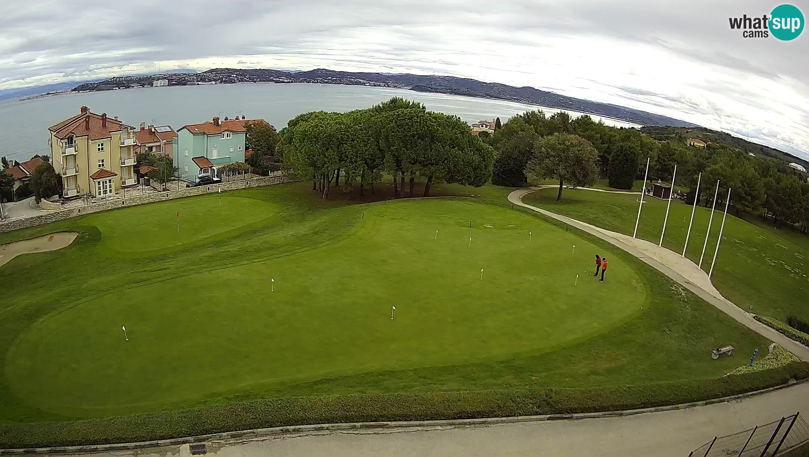 Golf Adriatic Live webcam Savudrija – Rezidencija Skiper – Istria – Croazia