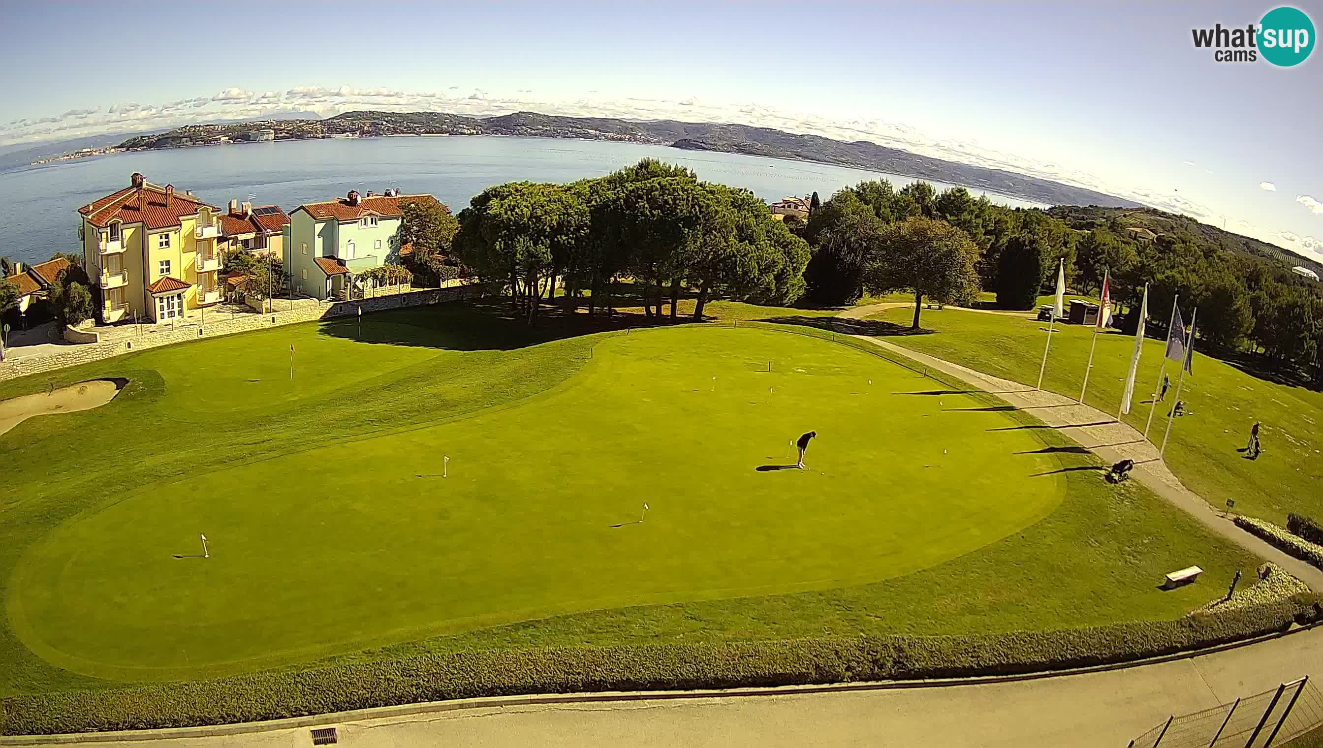 Golf Adriatic Live webcam Savudrija – Rezidencija Skiper – Istria – Croazia