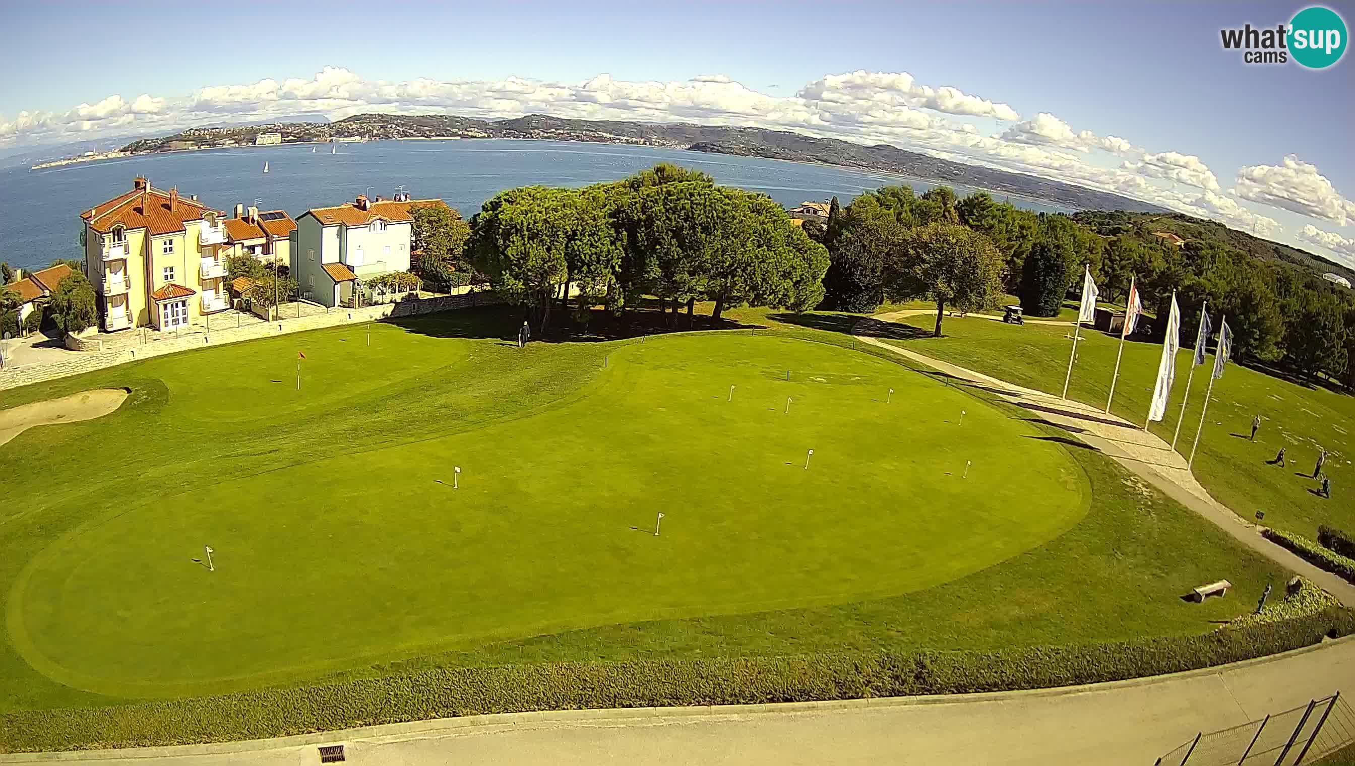 Golf Adriatic Live webcam Savudrija – Rezidencija Skiper – Istria – Croatia