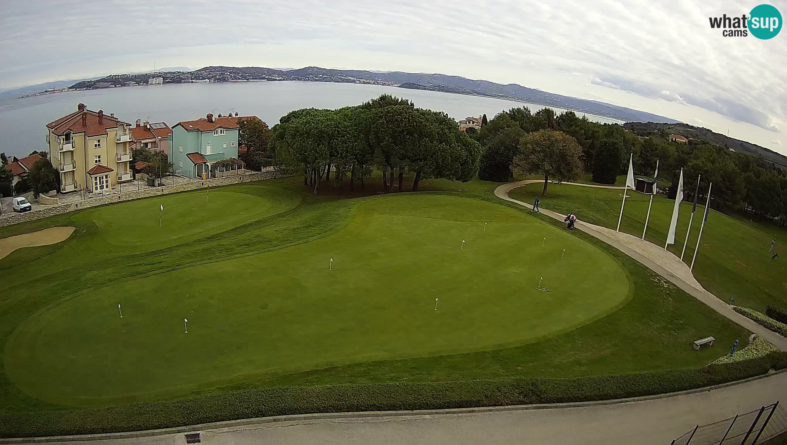 Golf Adriatic Cámara web en vivo Savudrija – Rezidencija Skiper – Istria – Croacia