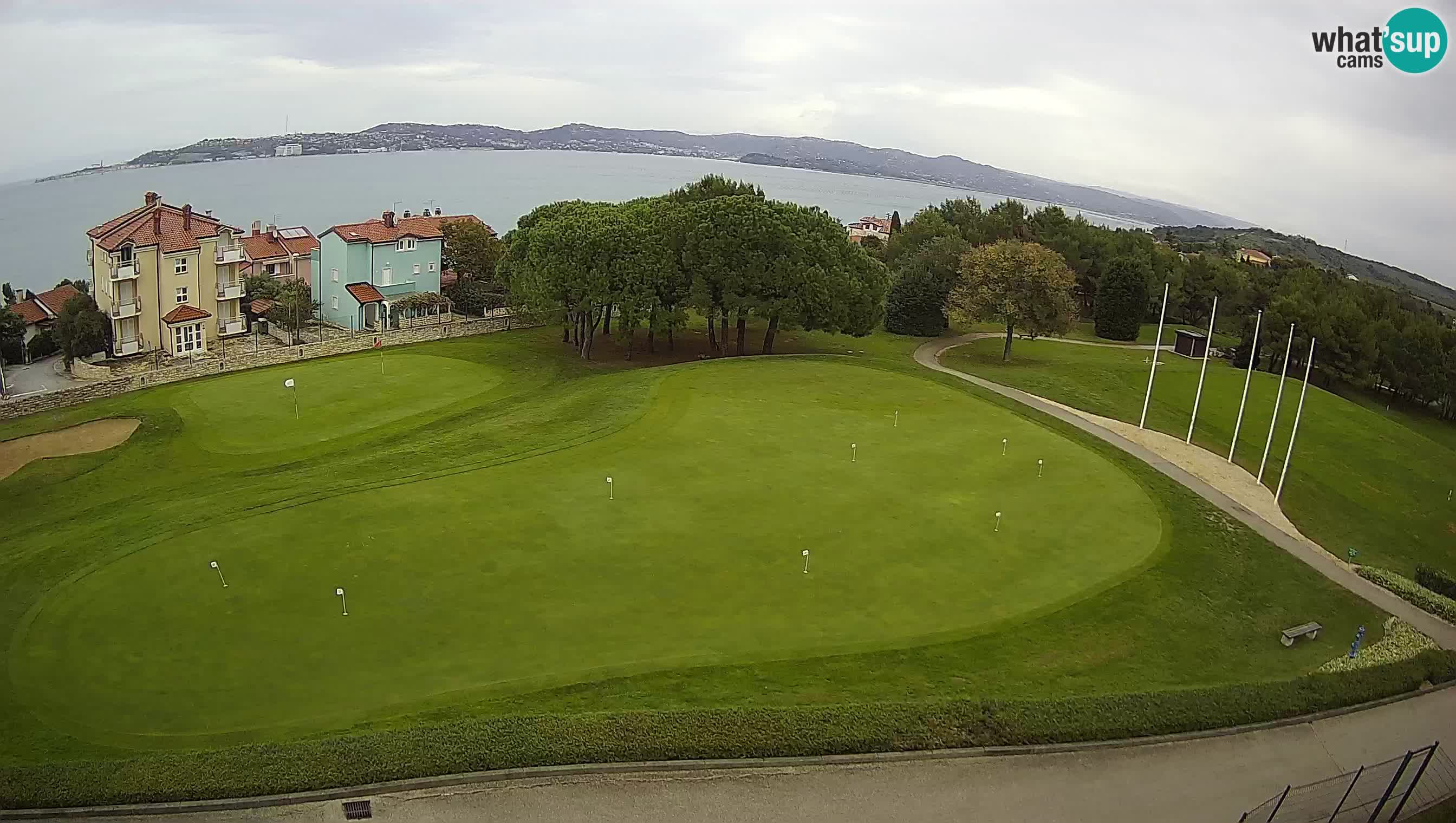 Golf Adriatic Live webcam Savudrija – Rezidencija Skiper – Istria – Croatia