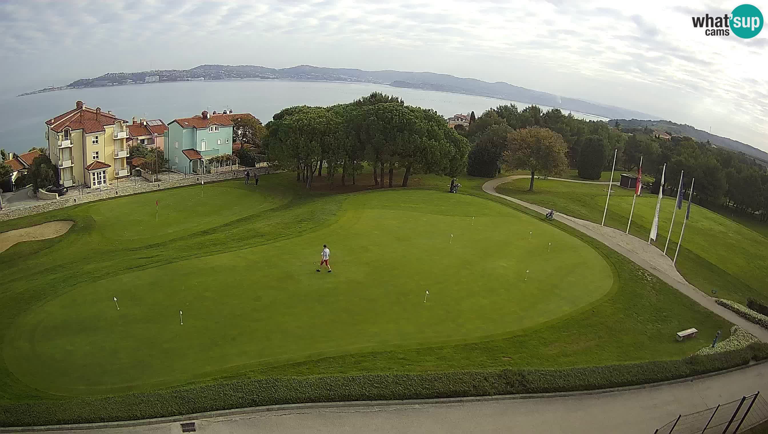 Golf Adriatic Live webcam Savudrija – Rezidencija Skiper – Istria – Croatia