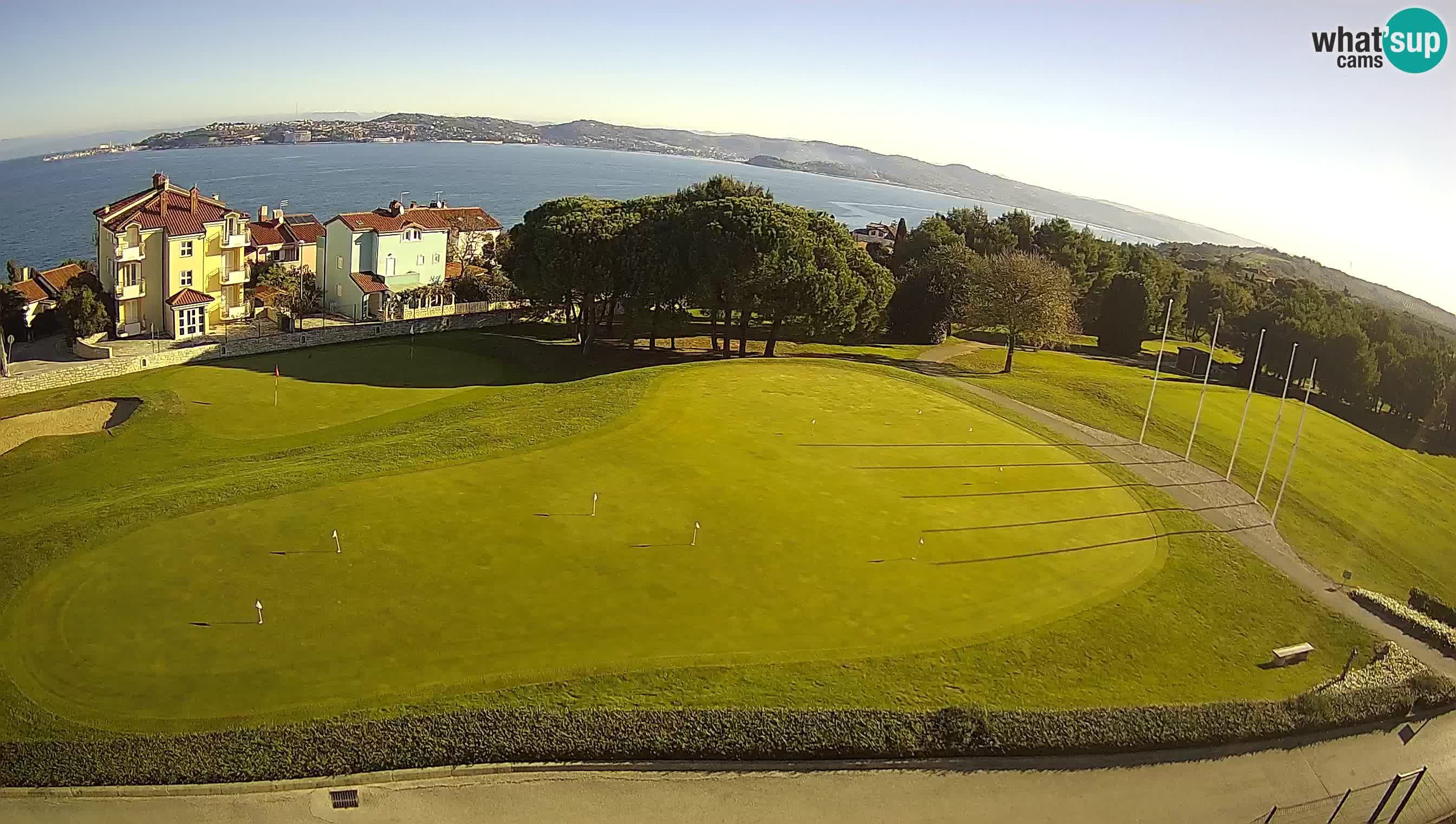 Golf Adriatic Live webcam Savudrija – Rezidencija Skiper – Istria – Croazia