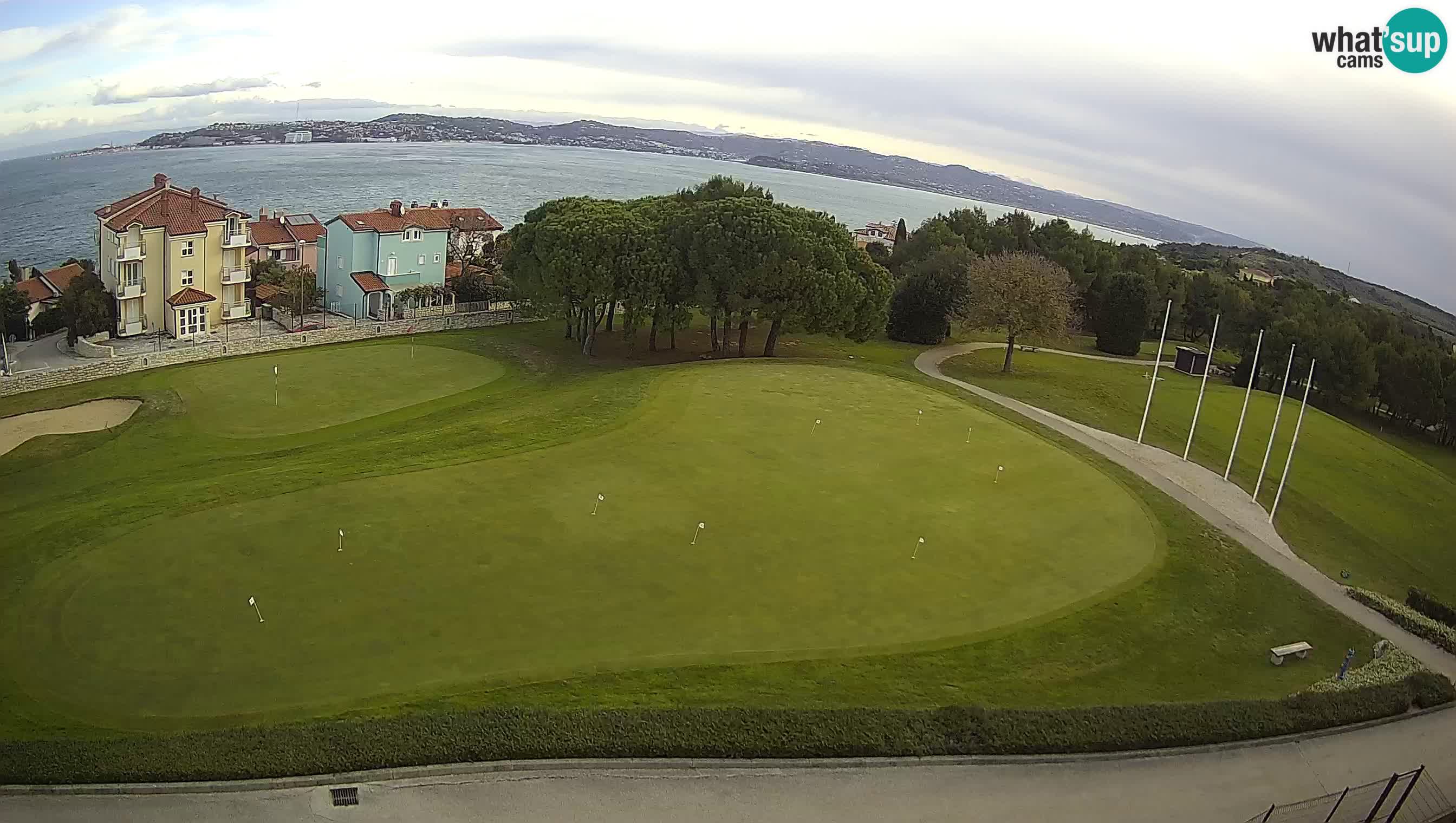 Golf Adriatic Live webcam Savudrija – Rezidencija Skiper – Istria – Croazia