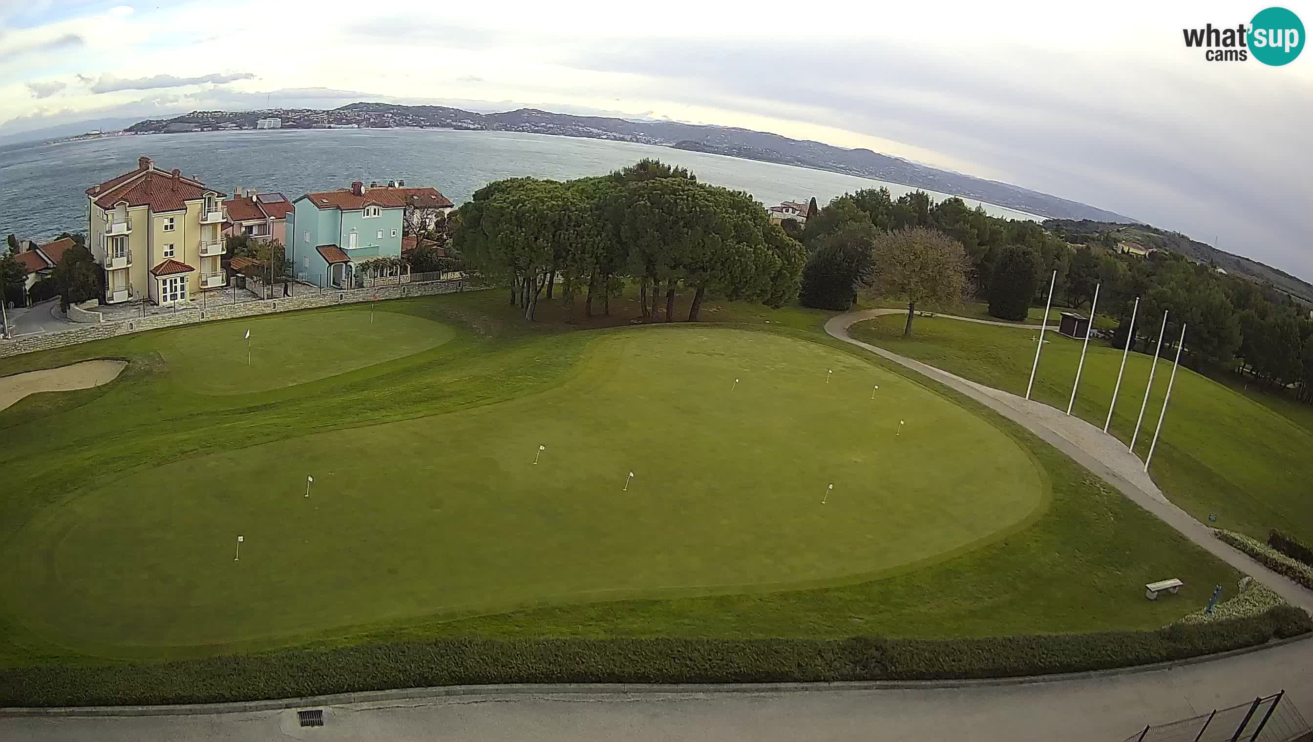 Golf Adriatic Live webcam Savudrija – Rezidencija Skiper – Istria – Croazia