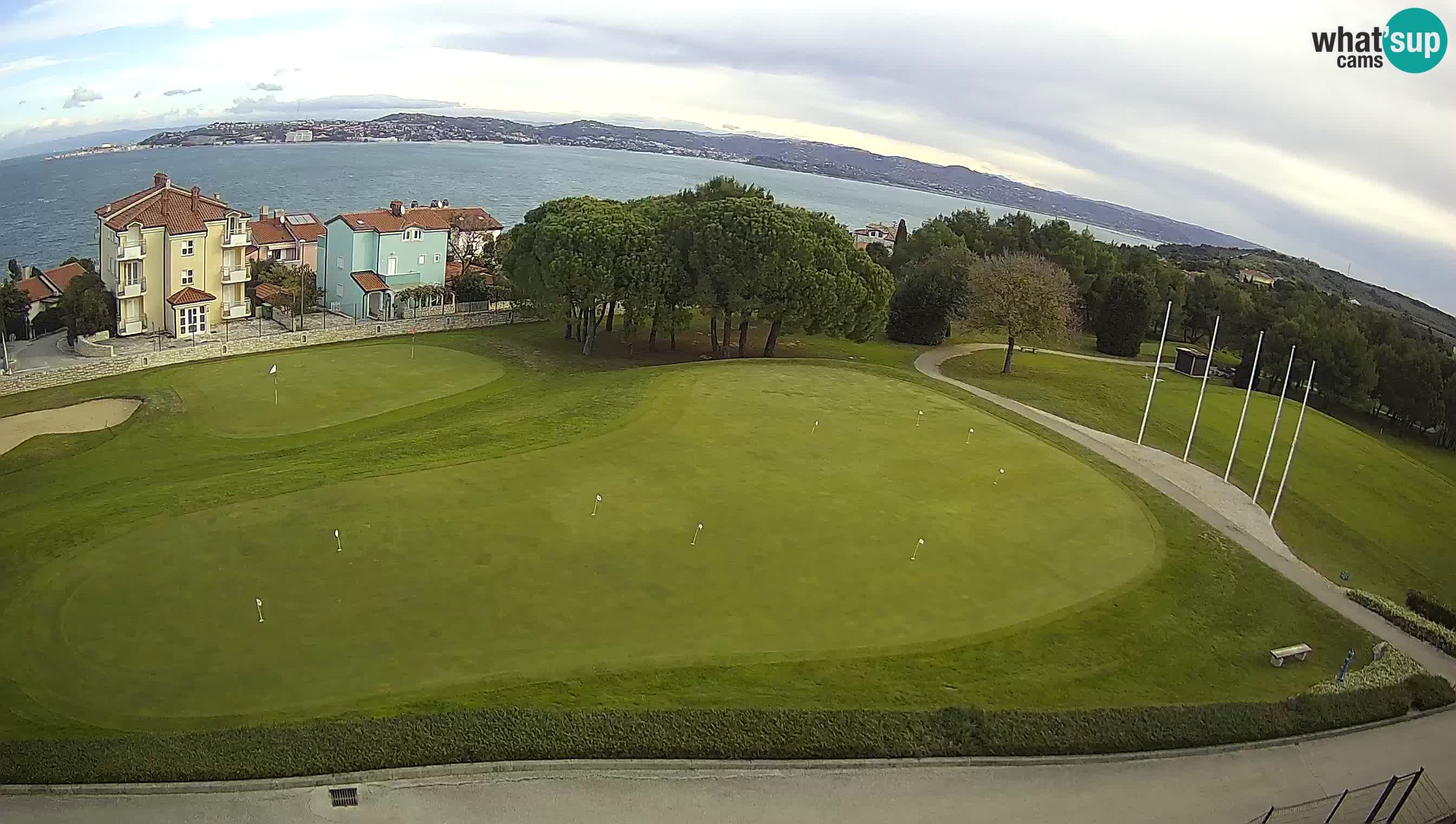 Golf Adriatic Live webcam Savudrija – Rezidencija Skiper – Istria – Croazia