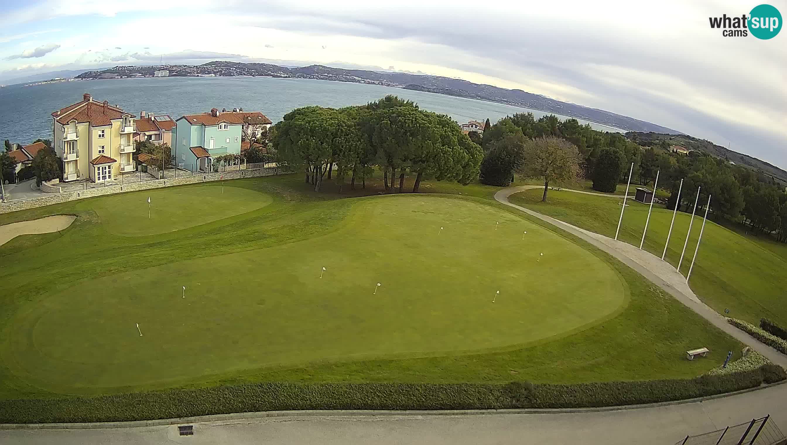 Golf Adriatic Live webcam Savudrija – Rezidencija Skiper – Istria – Croazia