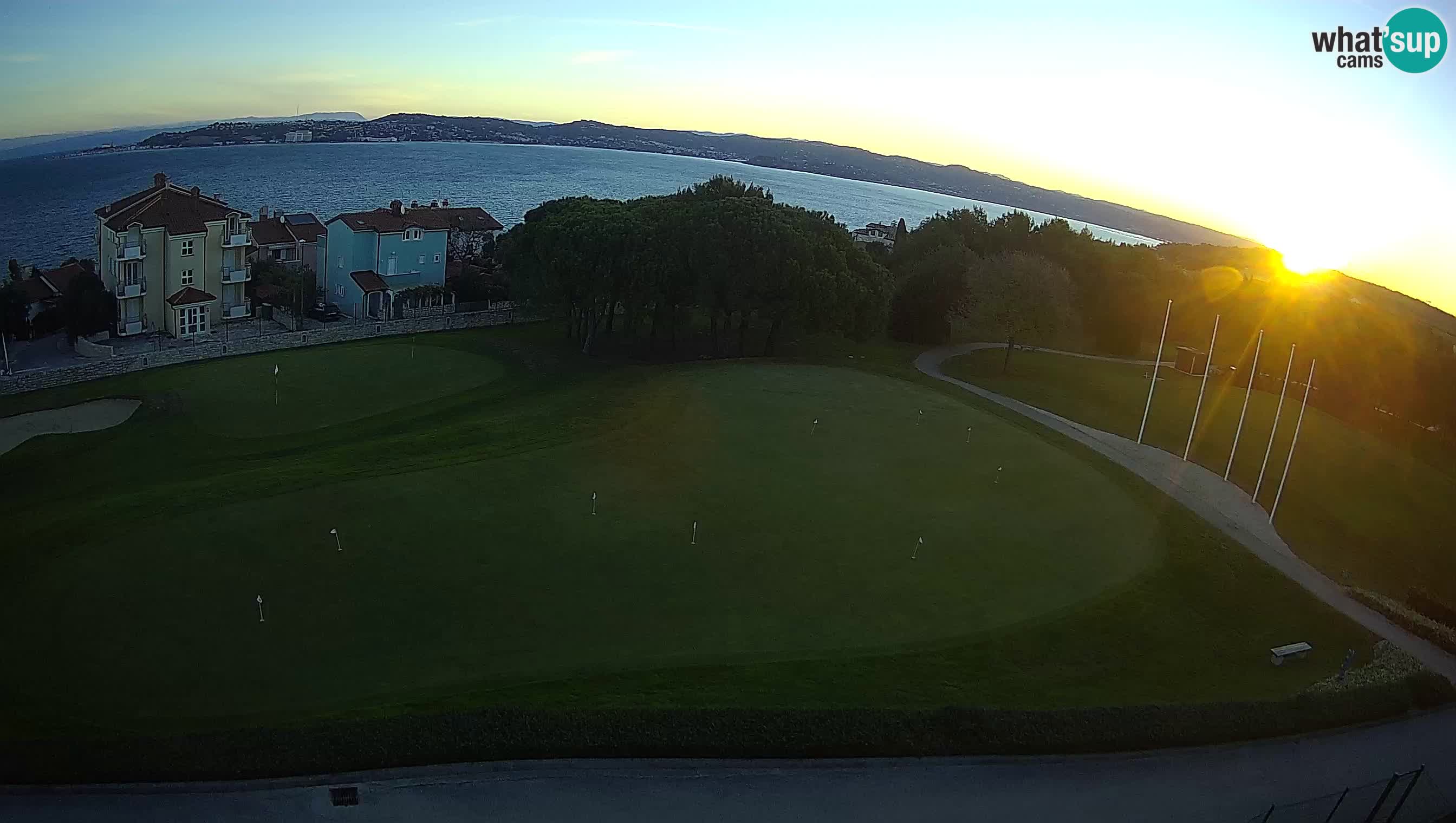 Golf Adriatic Live webcam Savudrija – Rezidencija Skiper – Istria – Croatia