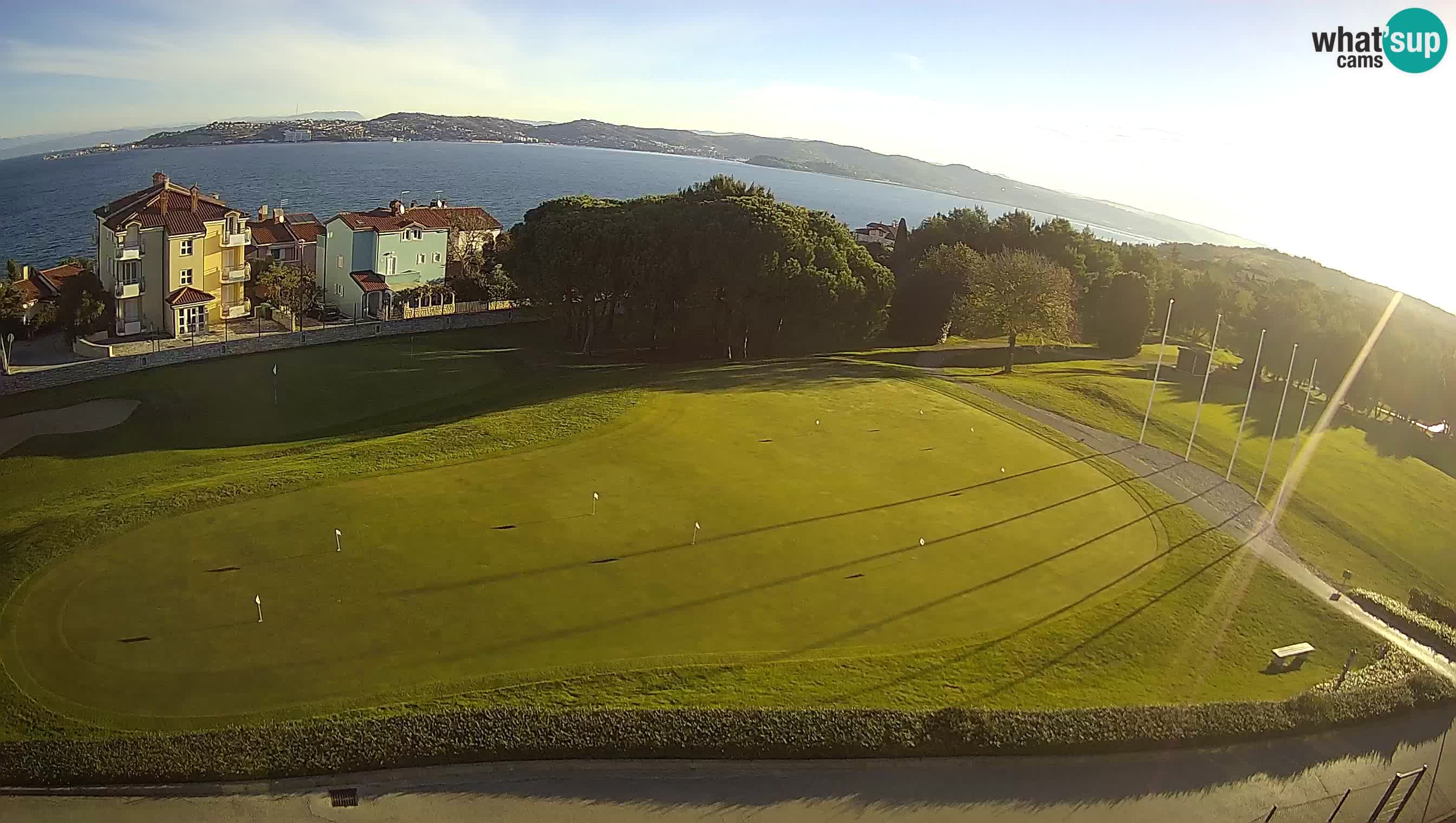 Golf Adriatic Live webcam Savudrija – Rezidencija Skiper – Istria – Croazia