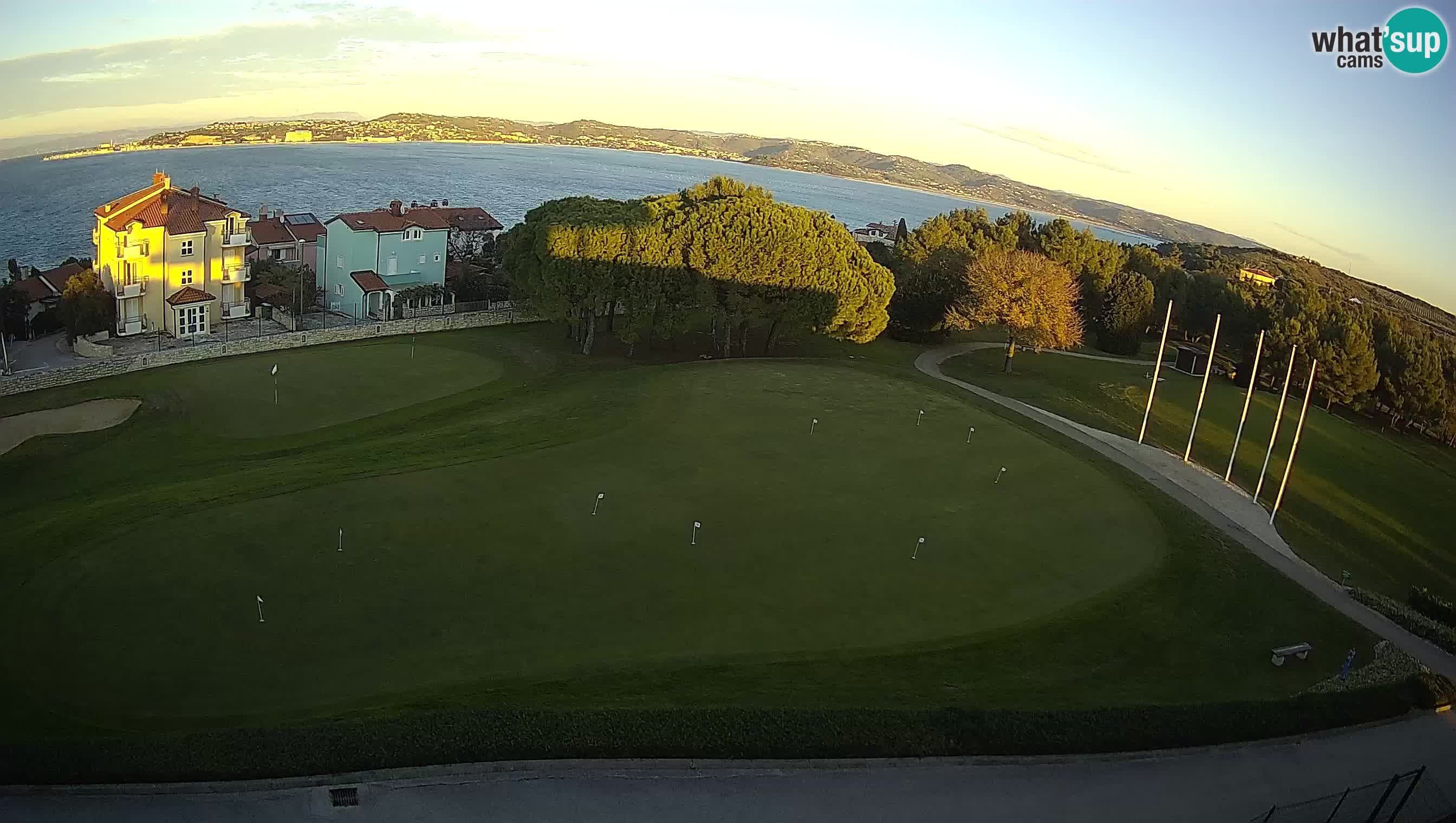 Golf Adriatic Live webcam Savudrija – Rezidencija Skiper – Istria – Croazia