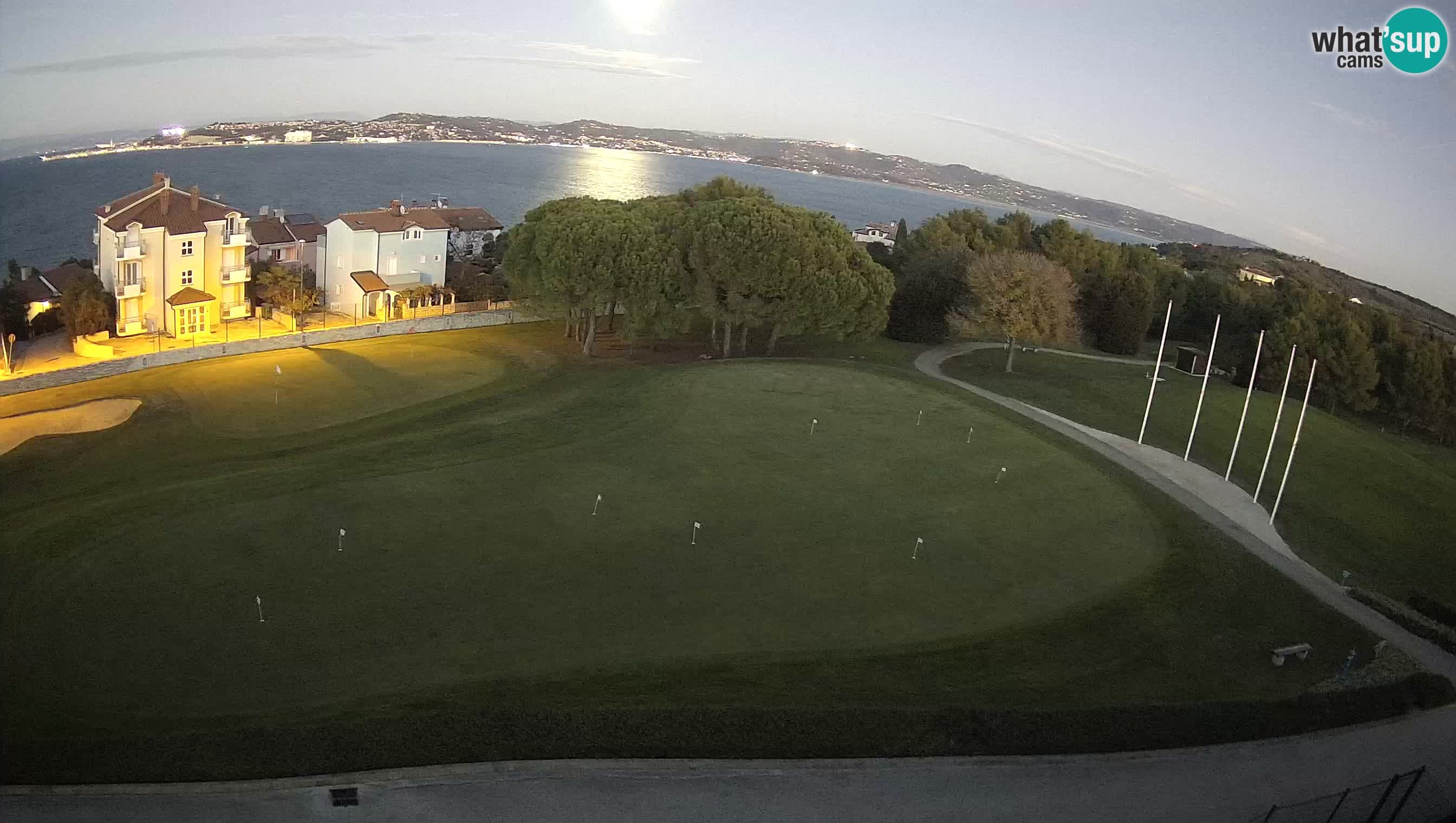 Golf Adriatic Live webcam Savudrija – Rezidencija Skiper – Istria – Croazia