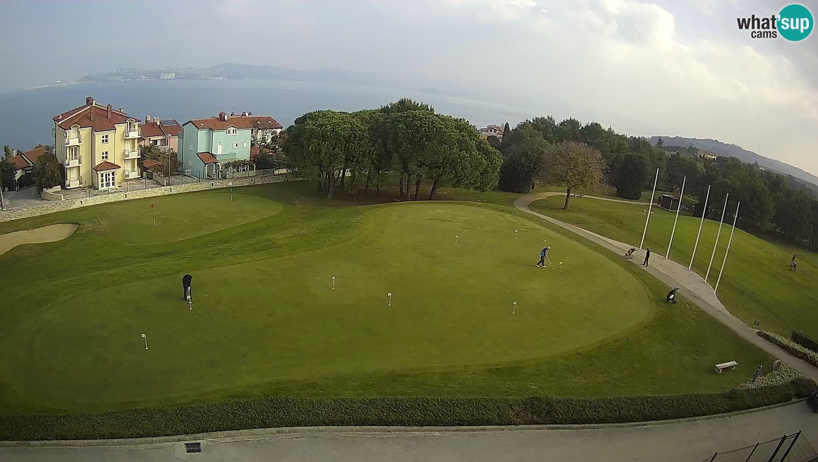 Golf Adriatic Spletna kamera v živo Savudrija – Rezidencija Skiper – Istra – Hrvaška