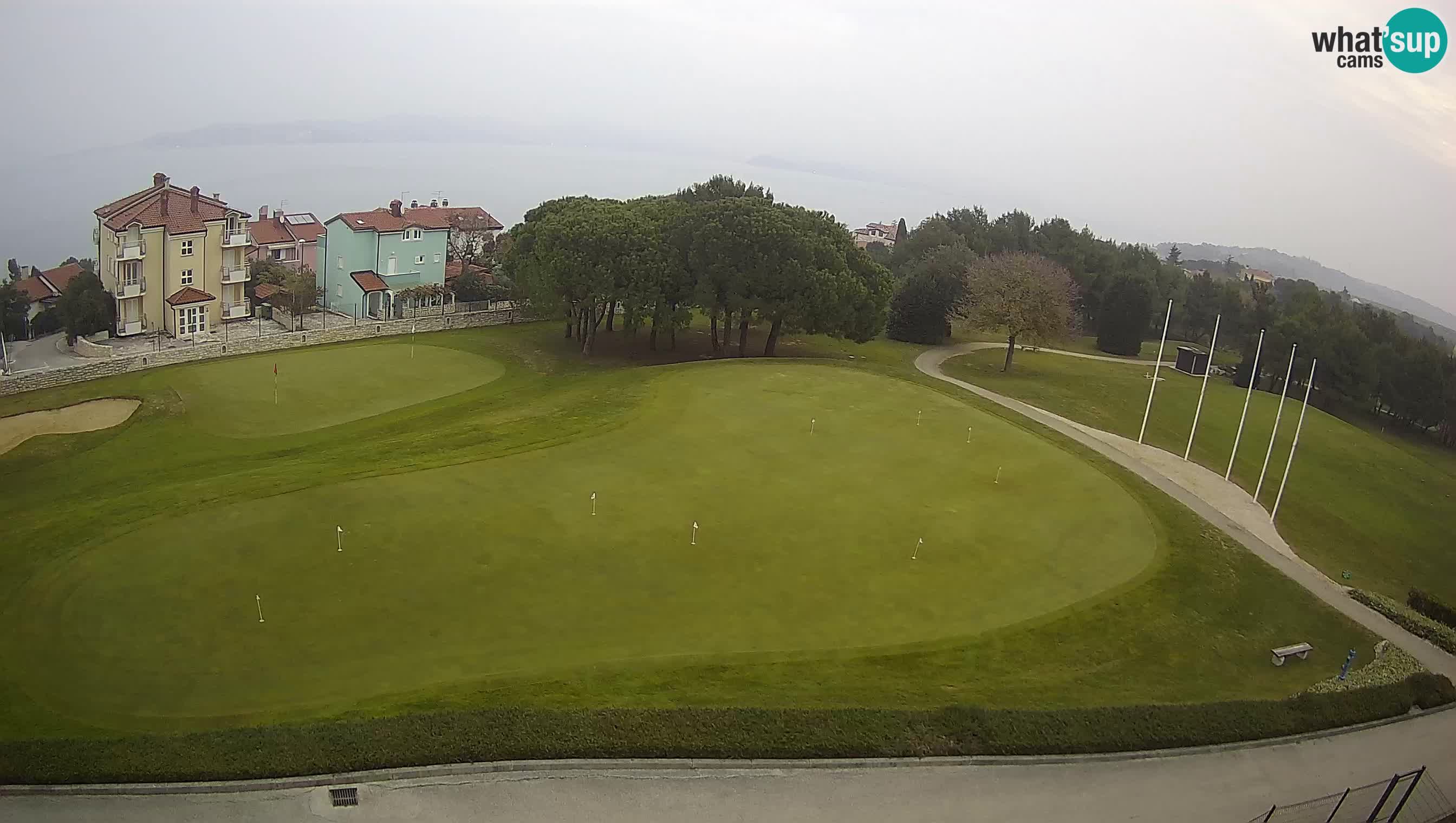 Golf Adriatique Webcam en direct Savudrija – Rezidencija Skiper – Istrie – Croatie