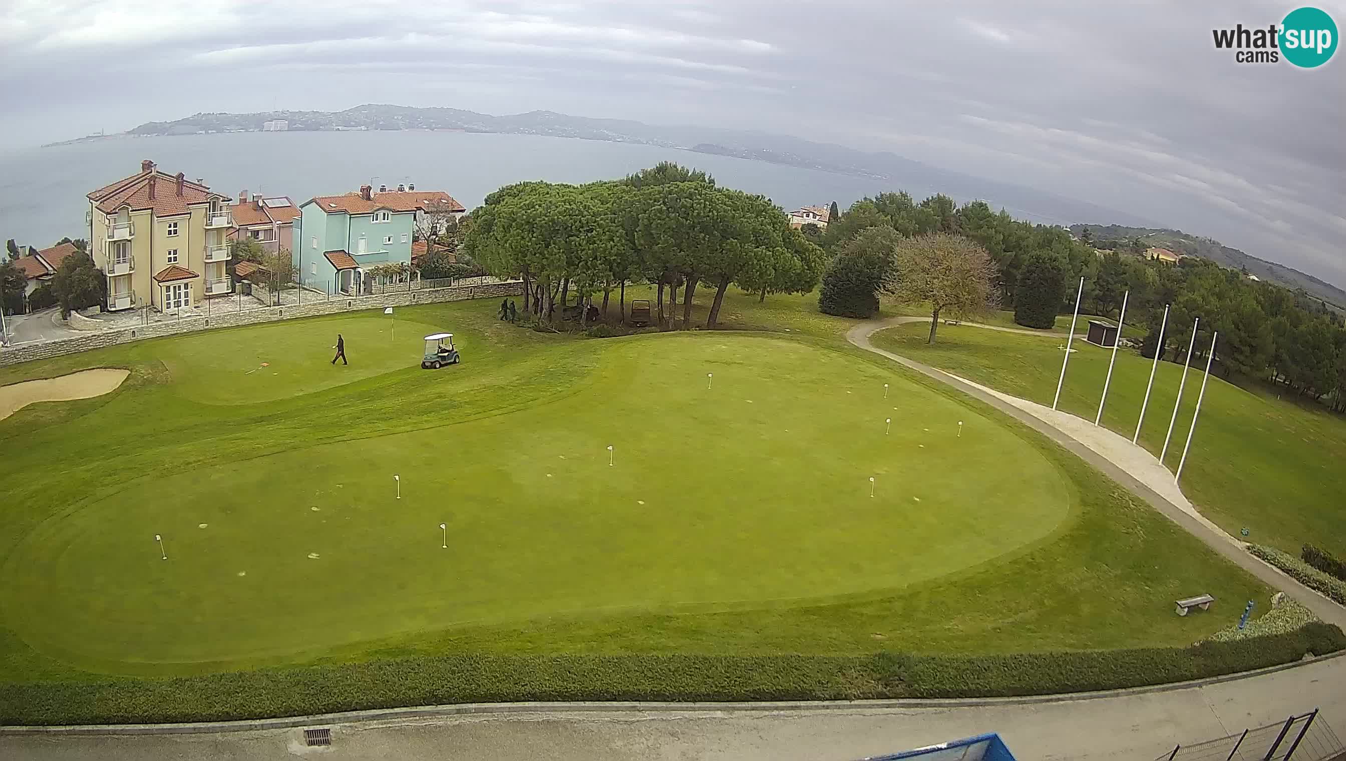 Golf Adriatic Live webcam Savudrija – Rezidencija Skiper – Istria – Croazia