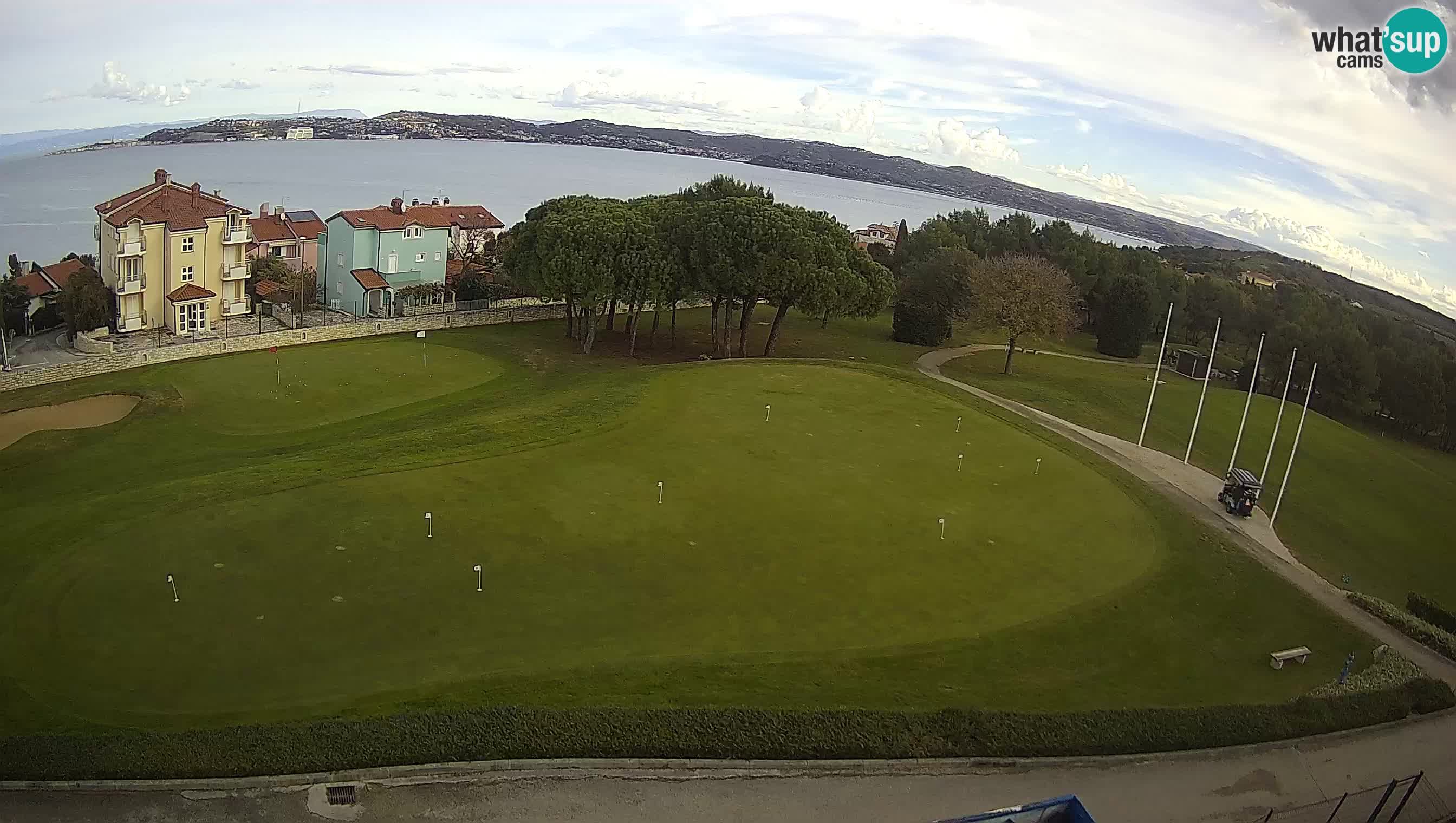 Golf Adriatic Live webcam Savudrija – Rezidencija Skiper – Istria – Croazia