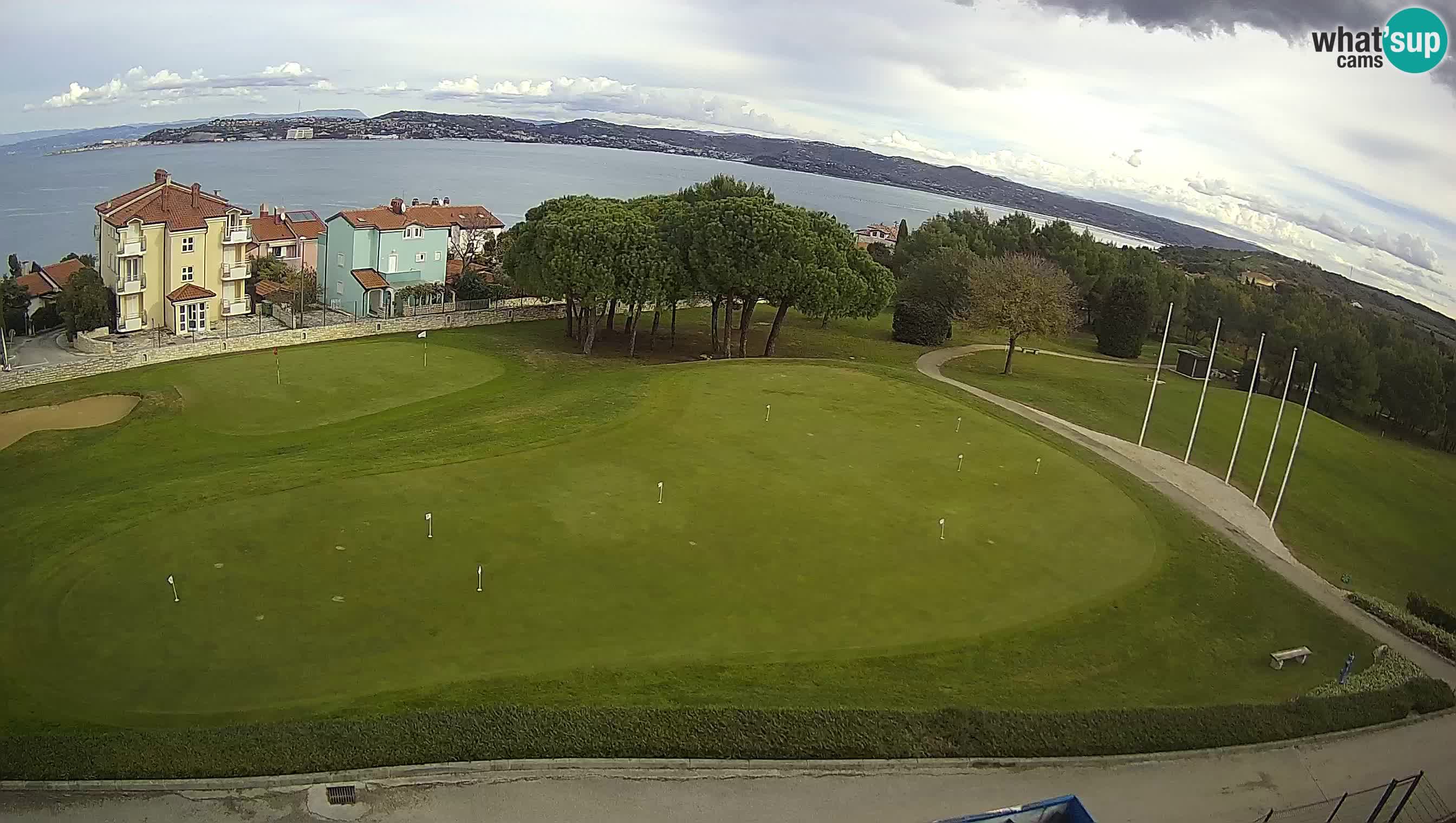 Golf Adriatic Live webcam Savudrija – Rezidencija Skiper – Istria – Croazia