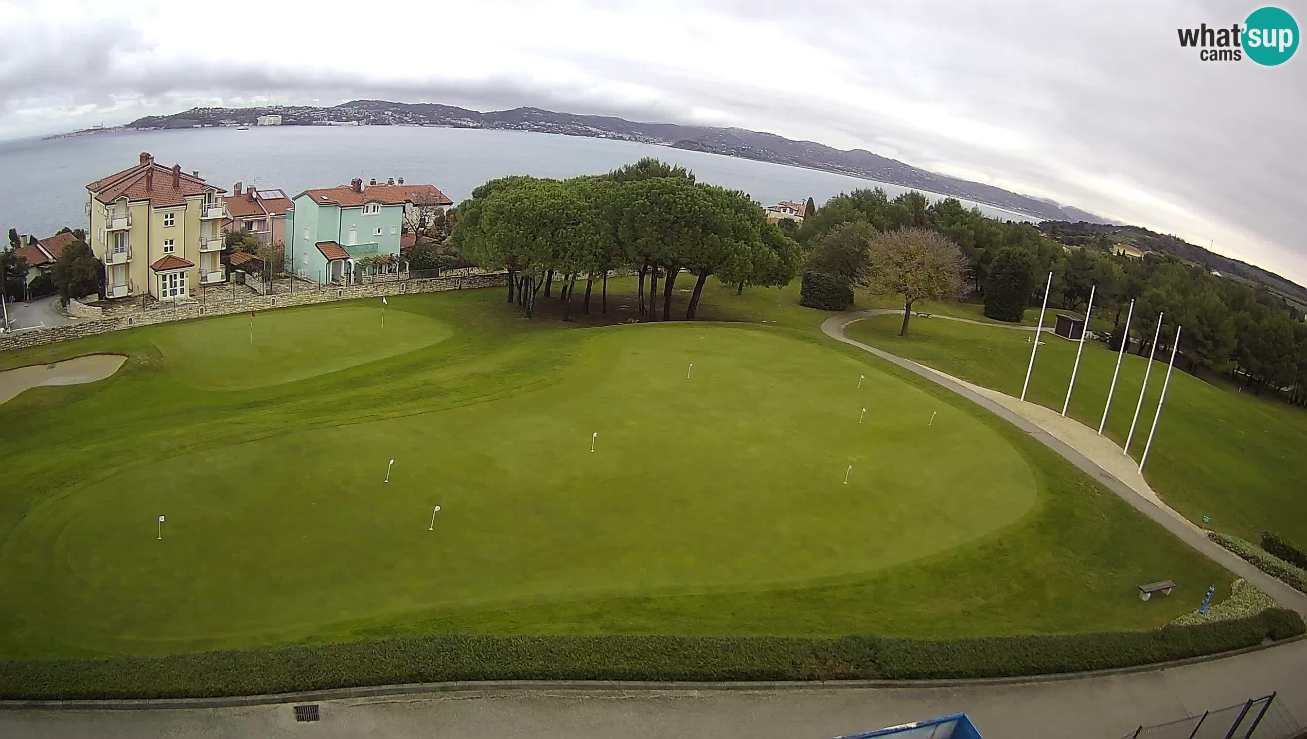 Golf Adriatic Cámara web en vivo Savudrija – Rezidencija Skiper – Istria – Croacia