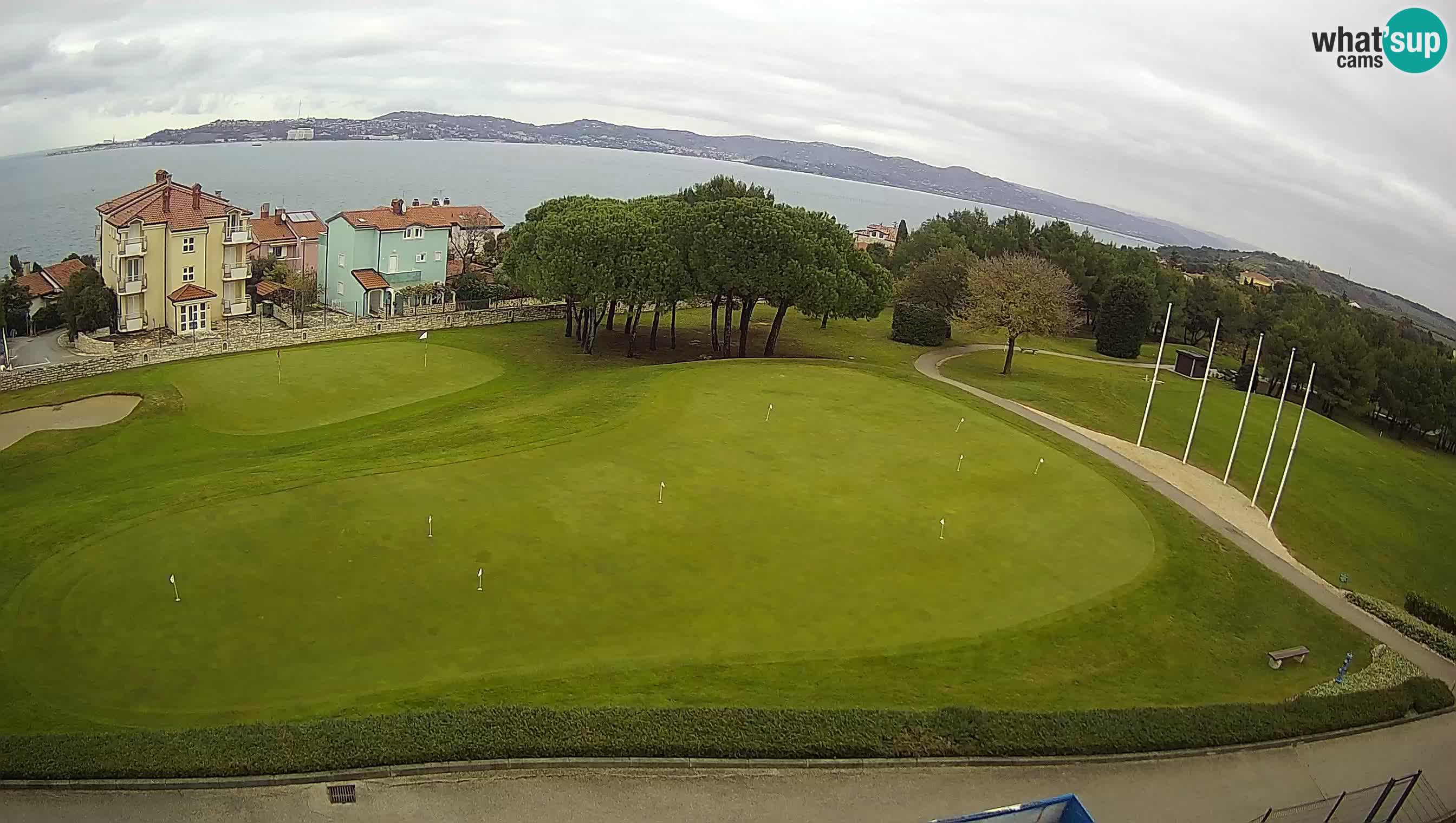 Golf Adriatic Cámara web en vivo Savudrija – Rezidencija Skiper – Istria – Croacia