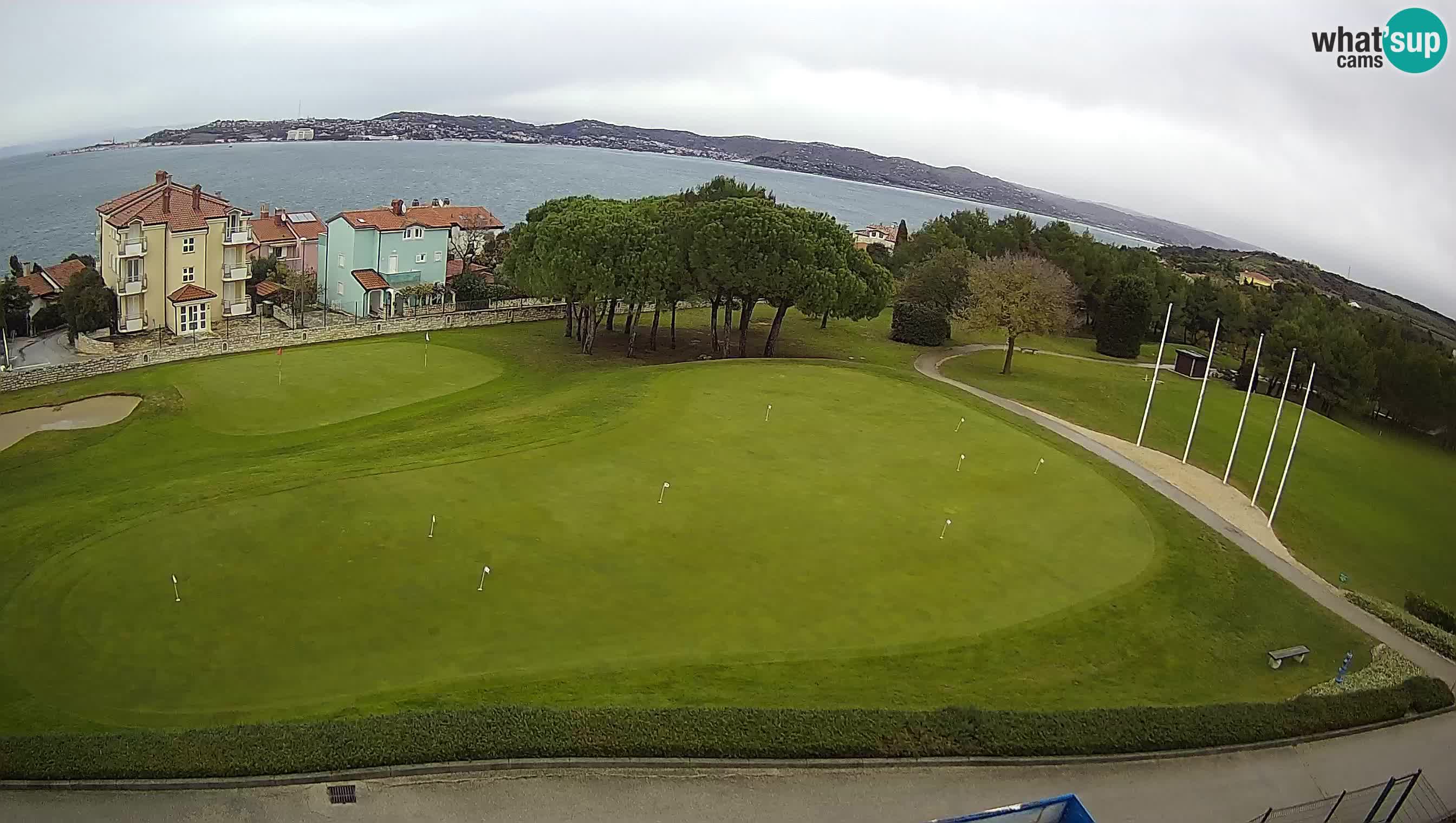 Golf Adriatic Cámara web en vivo Savudrija – Rezidencija Skiper – Istria – Croacia