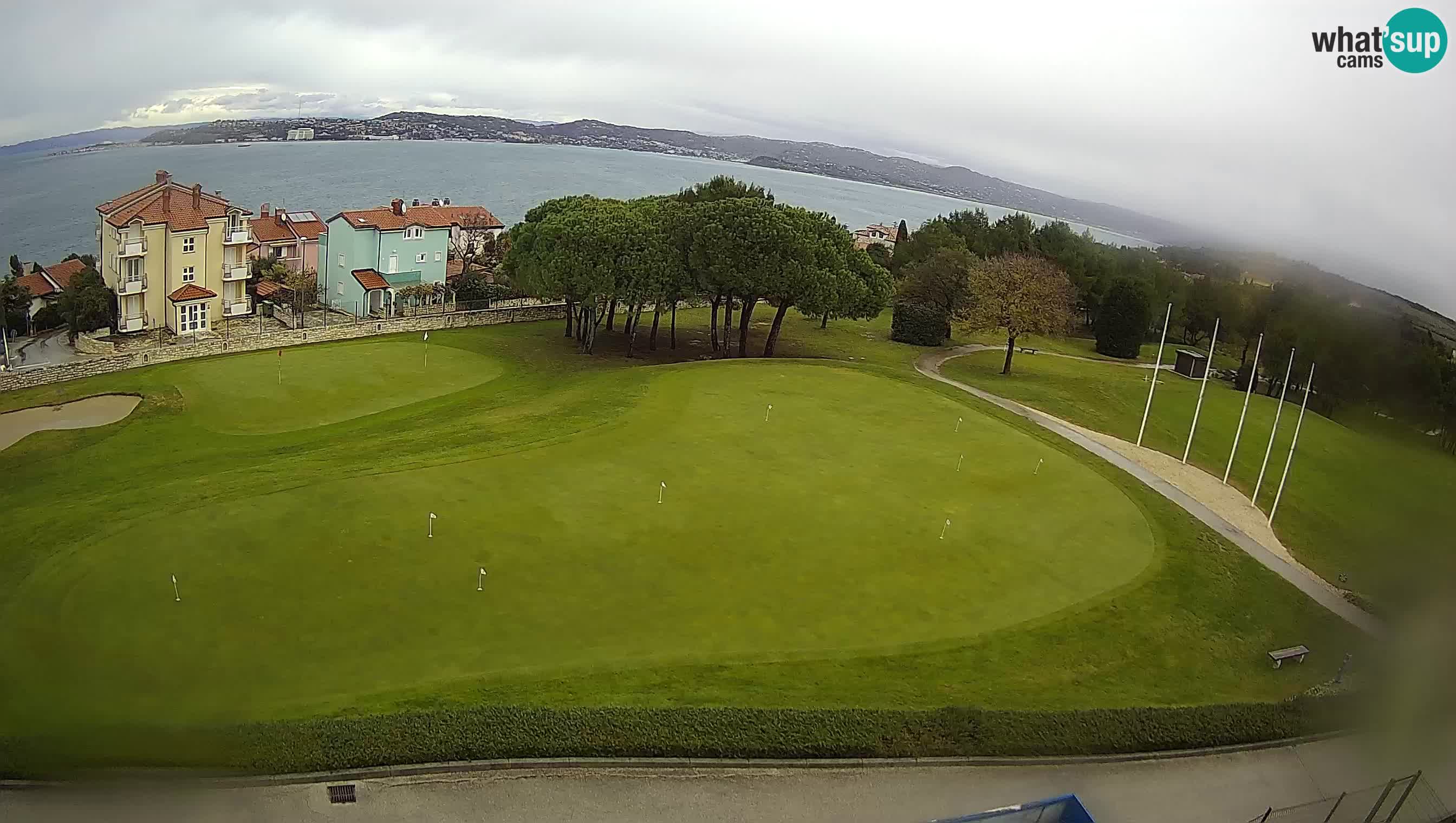 Golf Adriatic Cámara web en vivo Savudrija – Rezidencija Skiper – Istria – Croacia