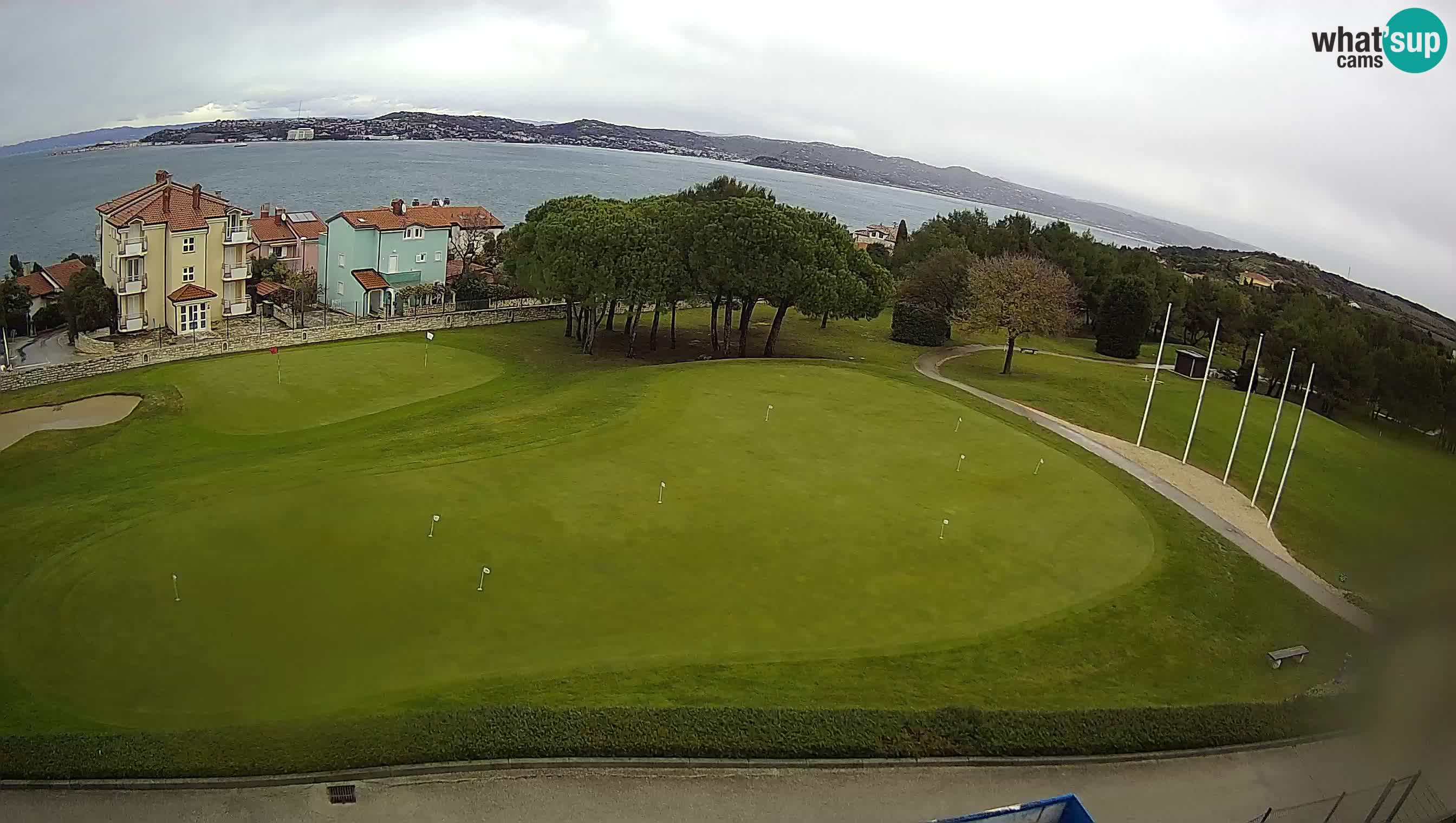 Golf Adriatic Live webcam Savudrija – Rezidencija Skiper – Istria – Croazia