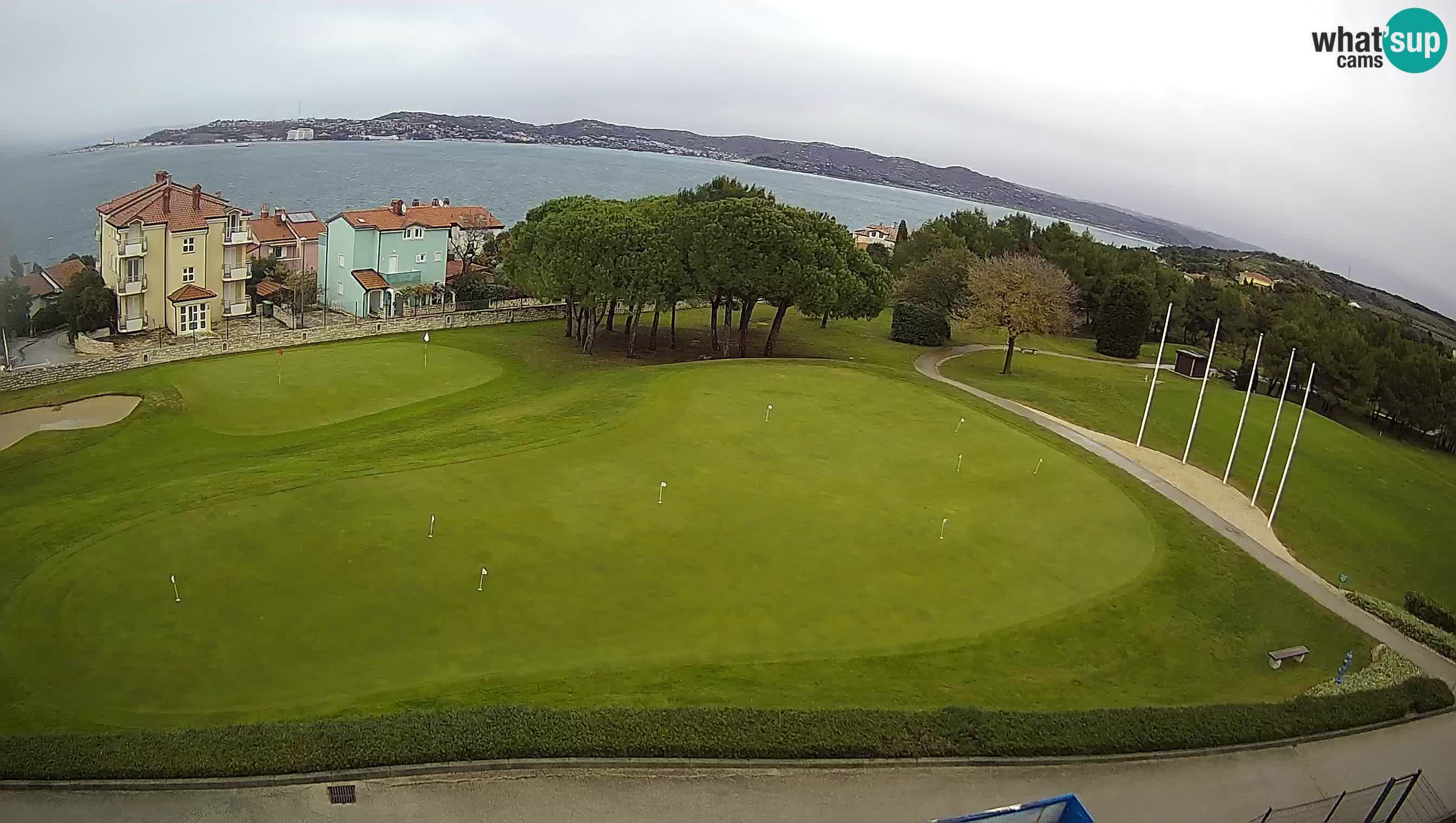 Golf Adriatic Cámara web en vivo Savudrija – Rezidencija Skiper – Istria – Croacia