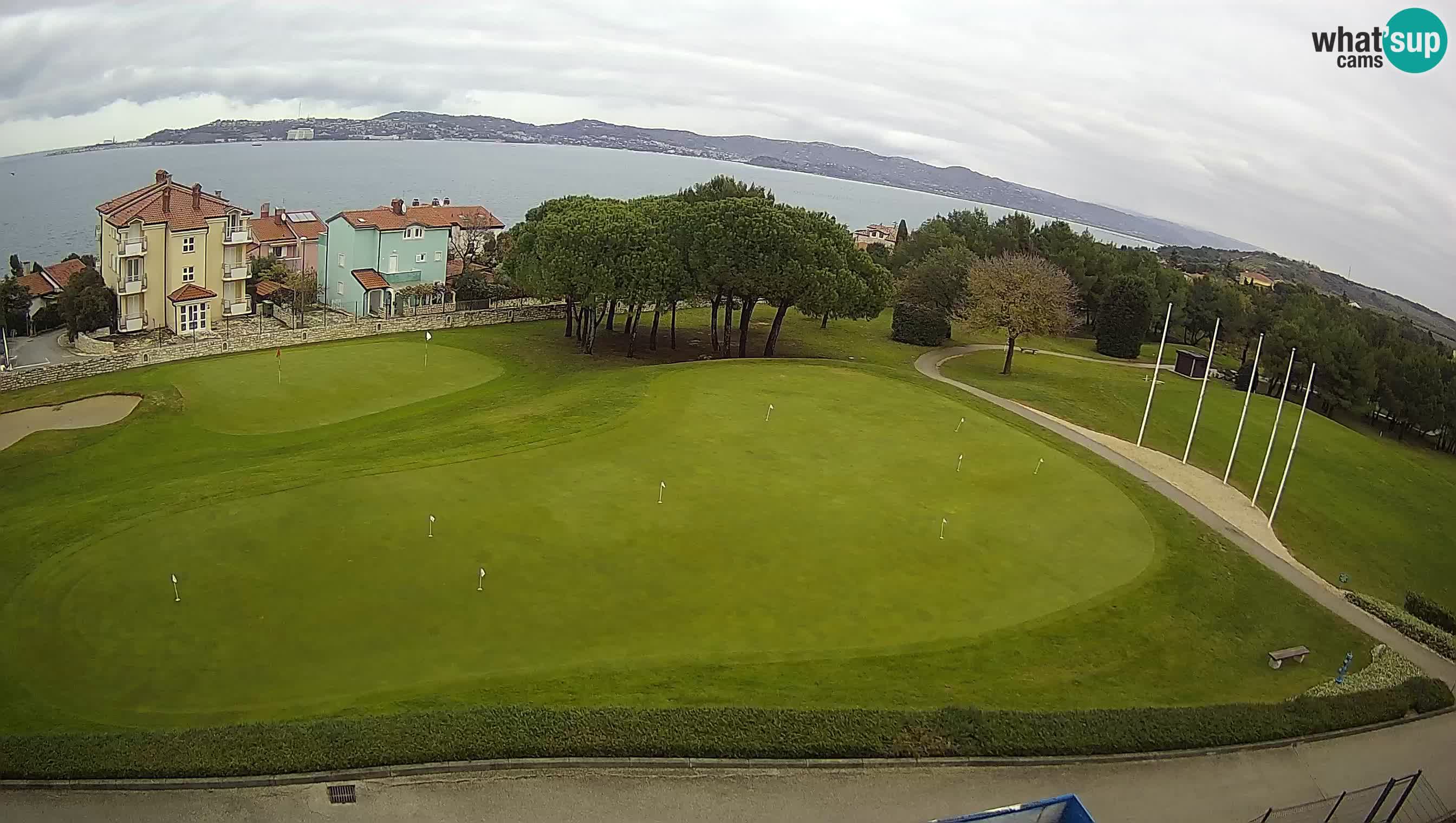 Golf Adriatic Cámara web en vivo Savudrija – Rezidencija Skiper – Istria – Croacia