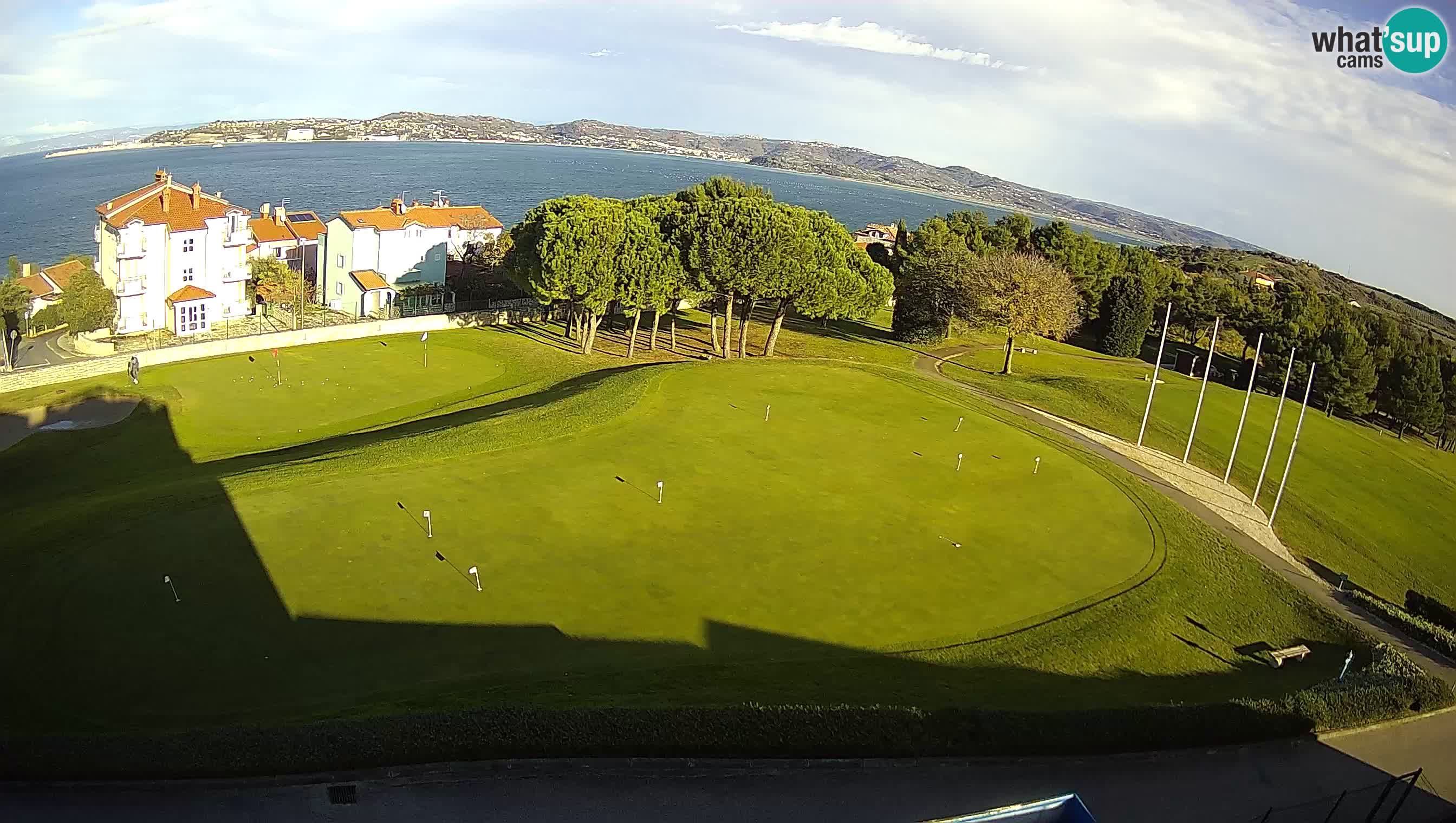 Golf Adriatic Live webcam Savudrija – Rezidencija Skiper – Istria – Croazia