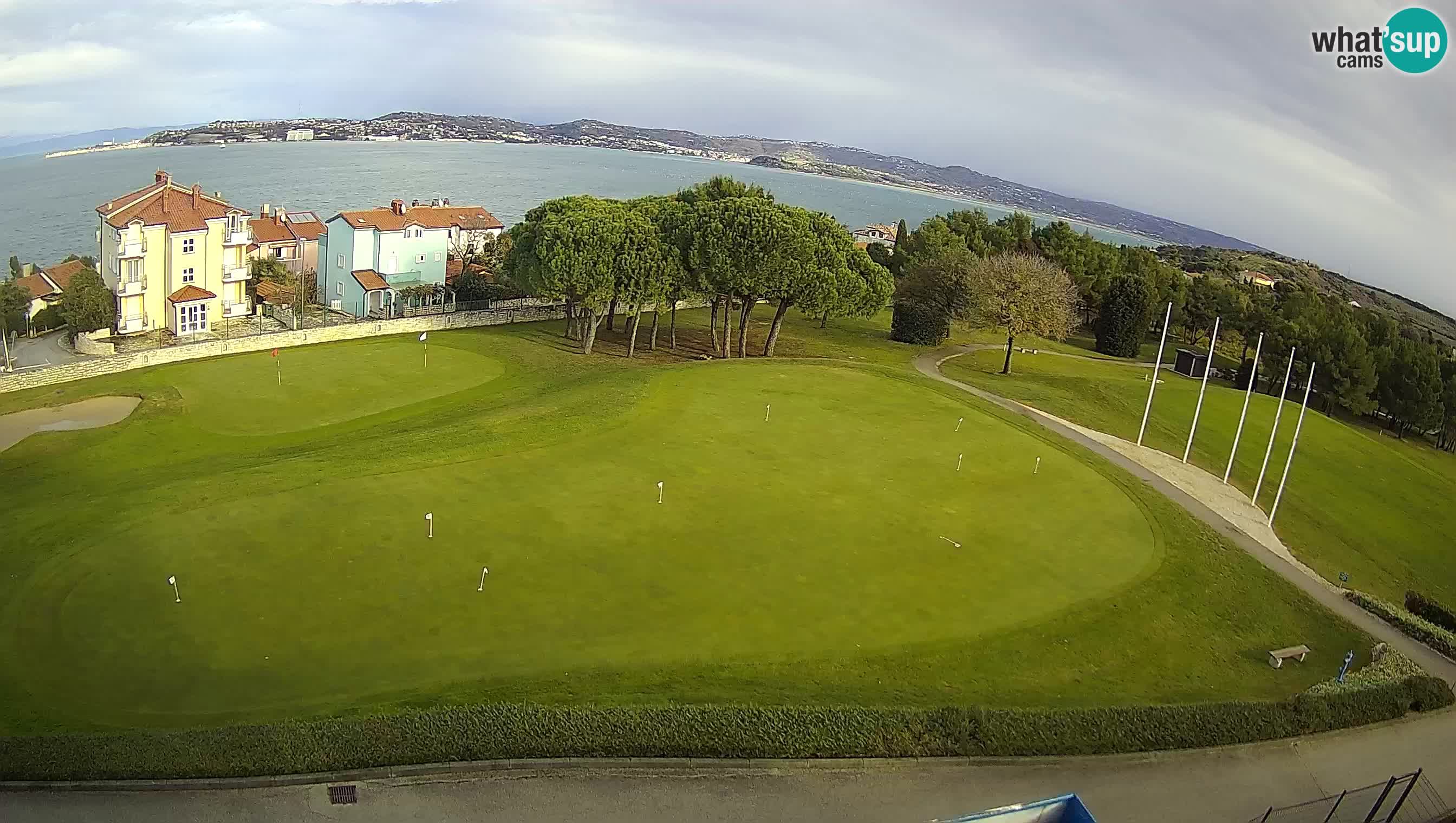 Golf Adriatic Cámara web en vivo Savudrija – Rezidencija Skiper – Istria – Croacia